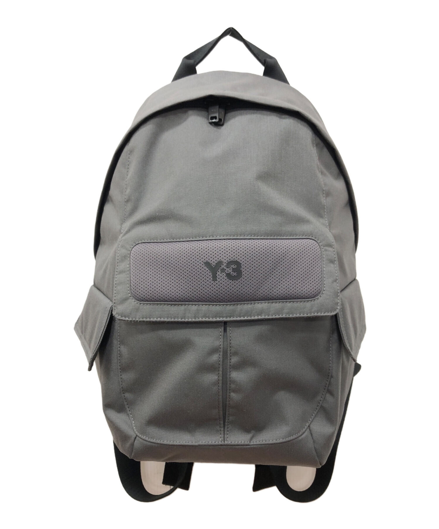 Y-3 バックパック リュック グレー 中古・古着通販】Y-3 (ワイスリー) U Y-3 BACKPACK SMALL グレー