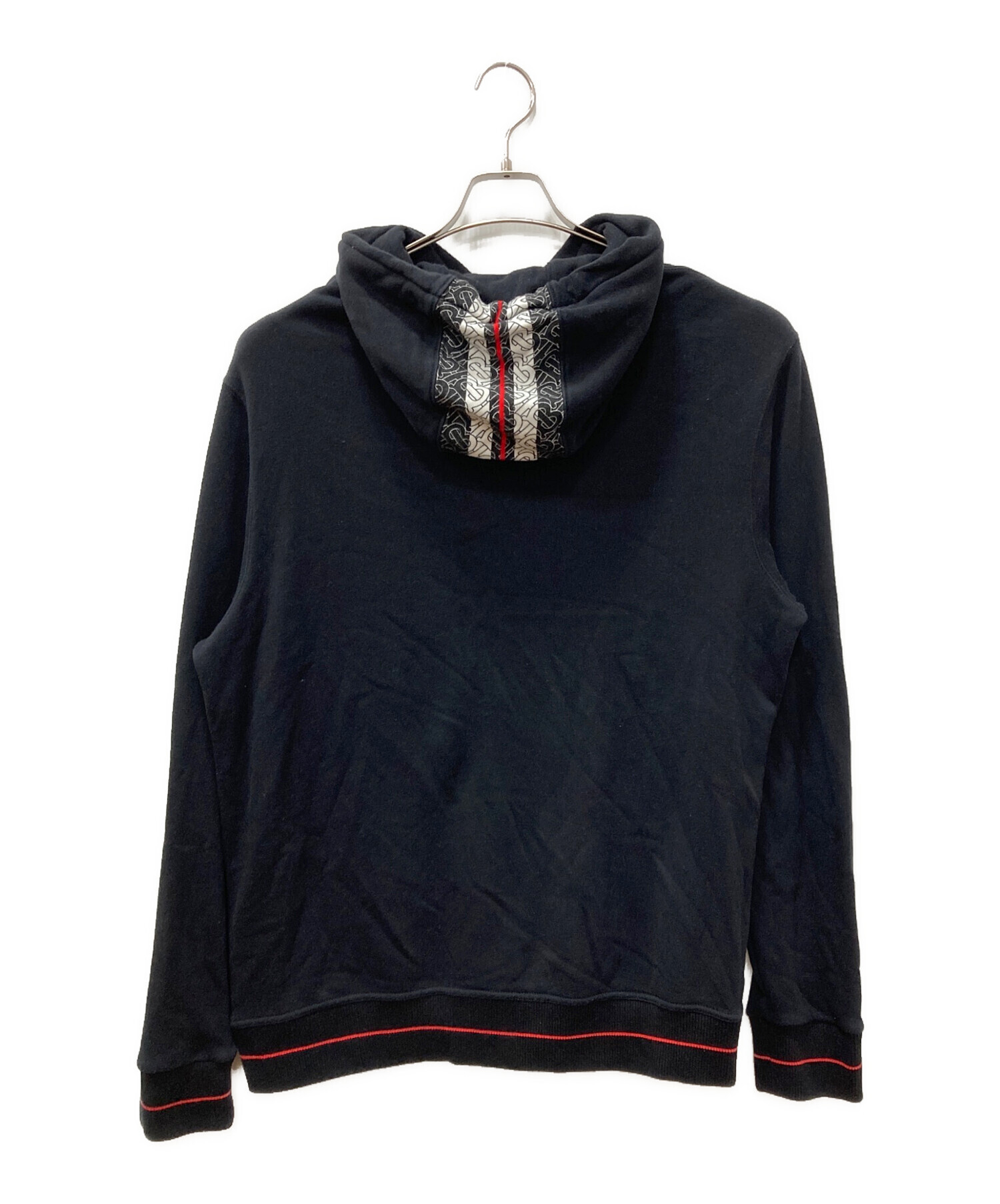 BURBERRY マルチカラーロゴ刺繍 プルオーバーパーカー 中古・古着通販】BURBERRY (バーバリー) TBモノグラム プルオーバー