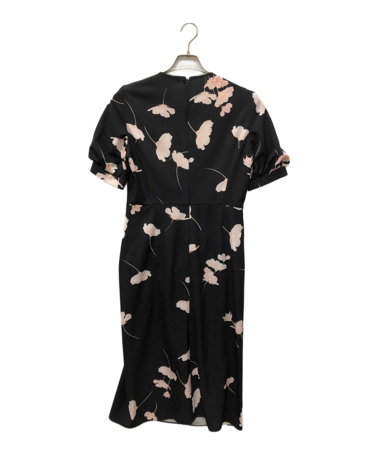 中古・古着通販】MaxMara (マックスマーラ) ベルト付き花柄ワンピース