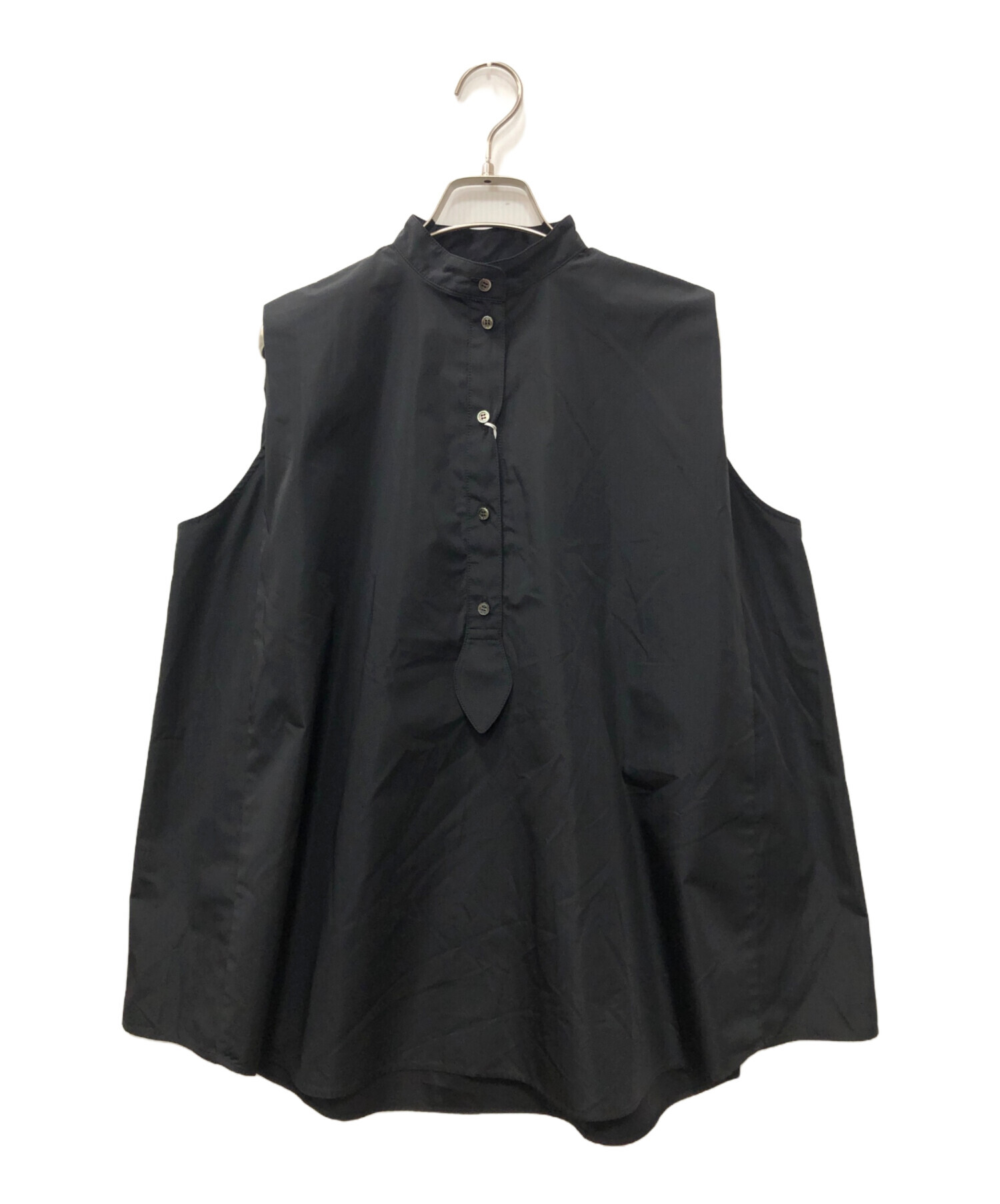 【送料込】チエコサクノースリーブ ブラウス 中古・古着通販】CHIEKO+ (チエコプラス) シルク混ノースリーブ