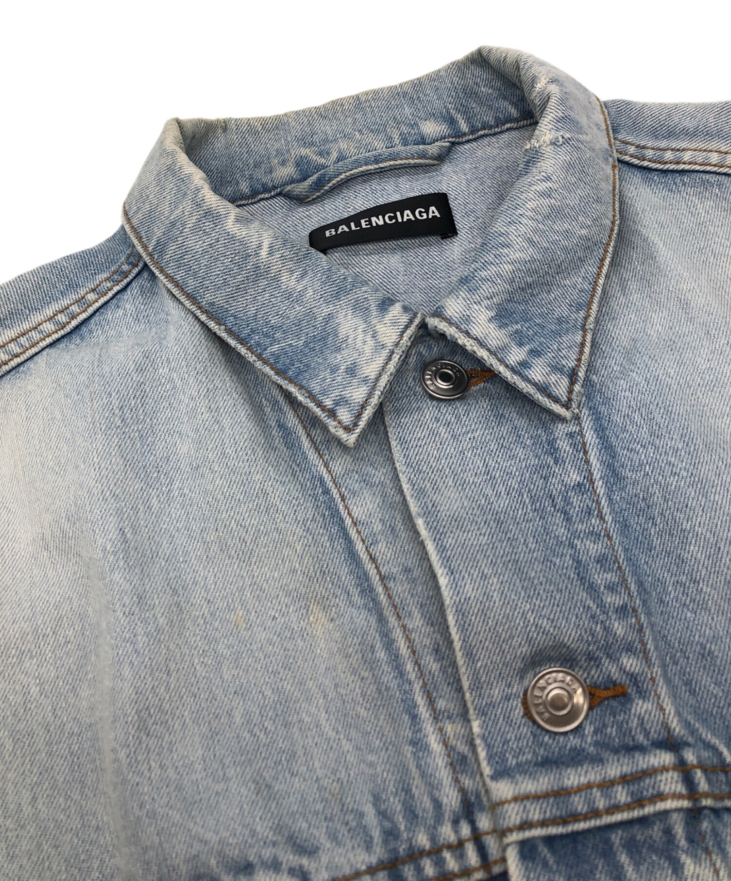 中古・古着通販】BALENCIAGA (バレンシアガ) バックロゴデニム