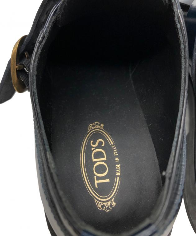 中古・古着通販】TOD'S (トッズ) タッセルストラップシューズ ネイビー