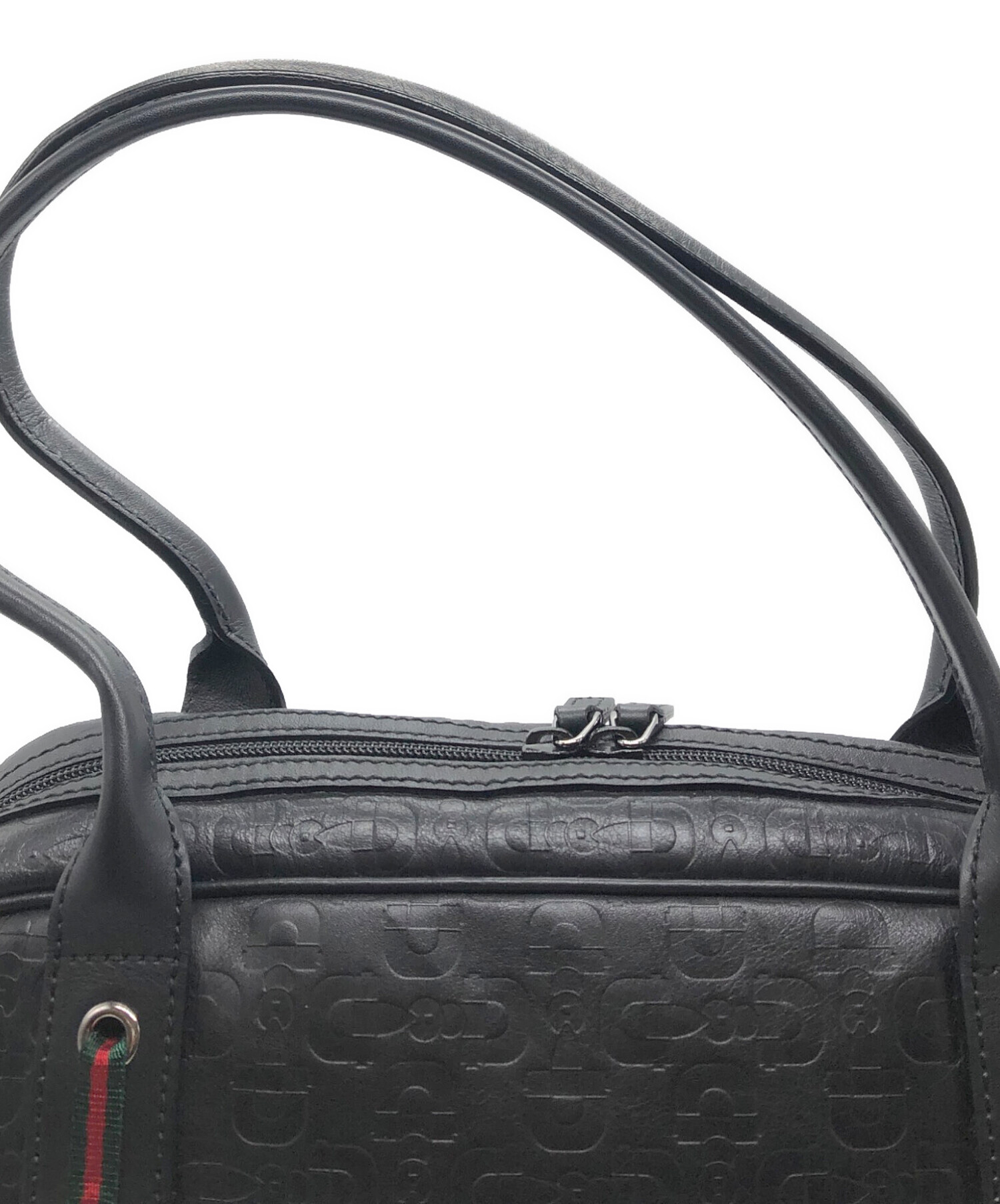 中古・古着通販】GUCCI (グッチ) シェリーライン レー ミニボストン