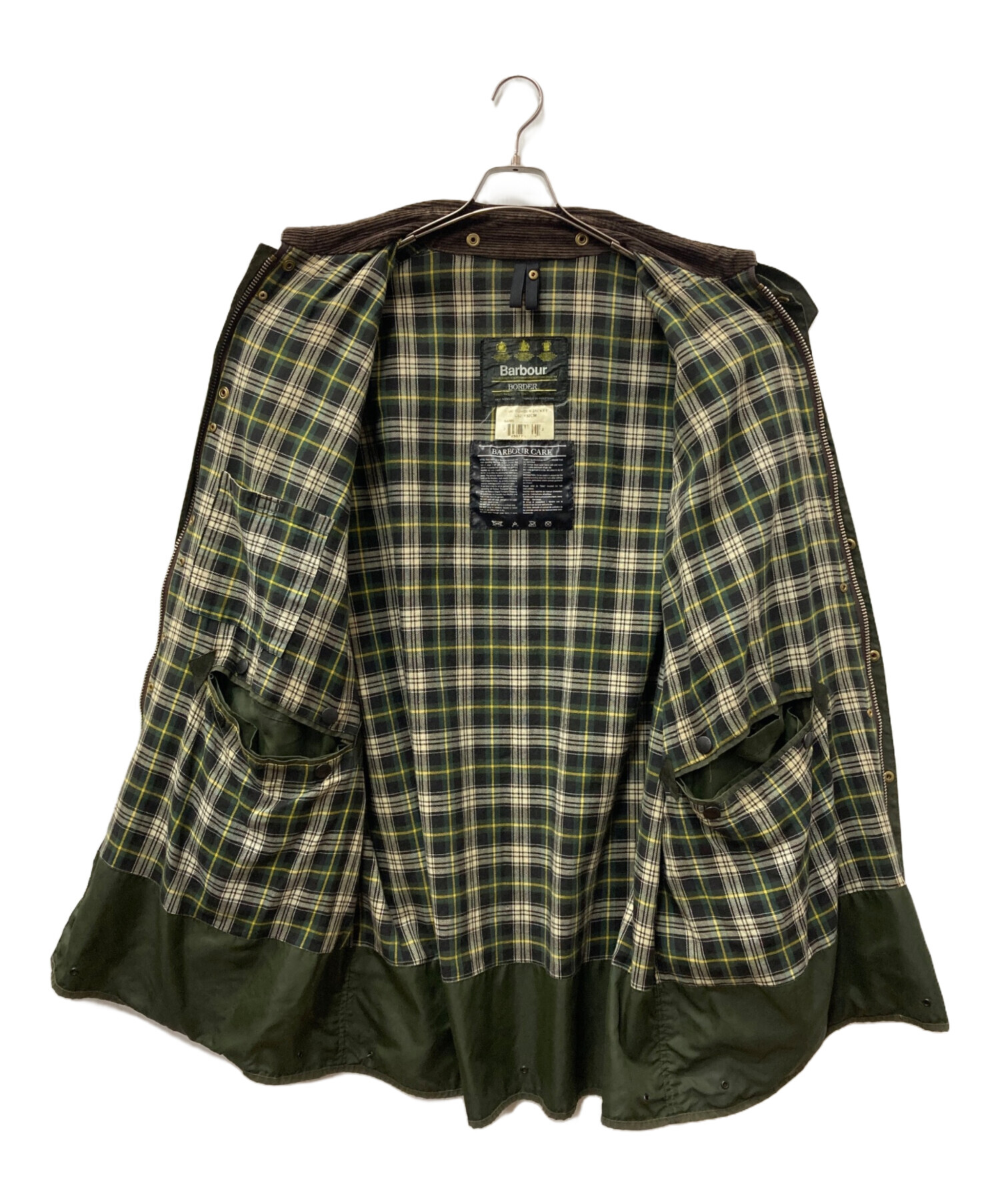 中古・古着通販】Barbour (バブアー) BORDER オイルドジャケット