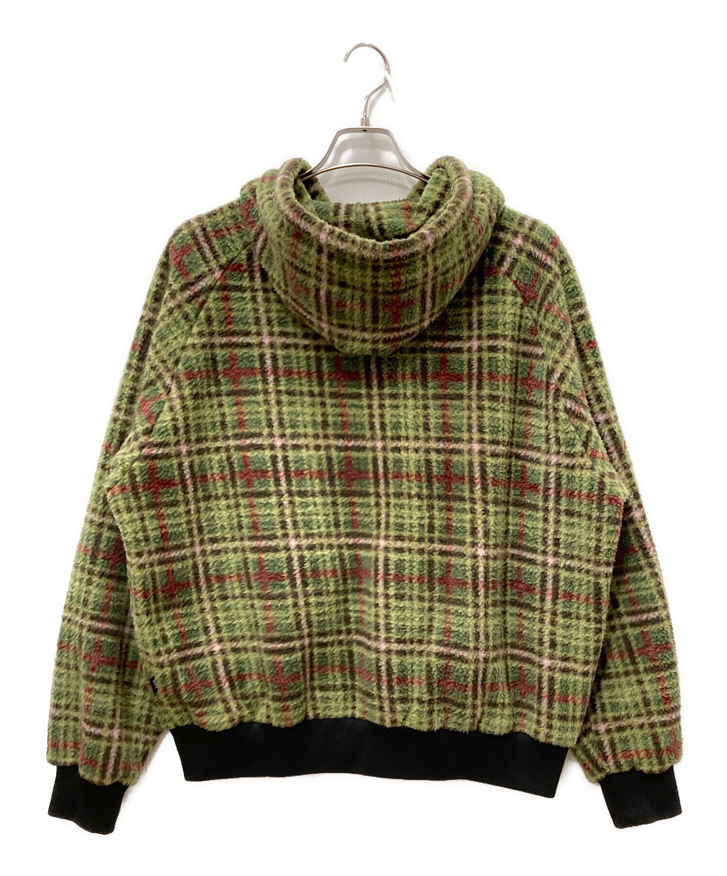 中古・古着通販】BoTT (ボット) FLEECE ZIP HOODIE グリーン サイズ