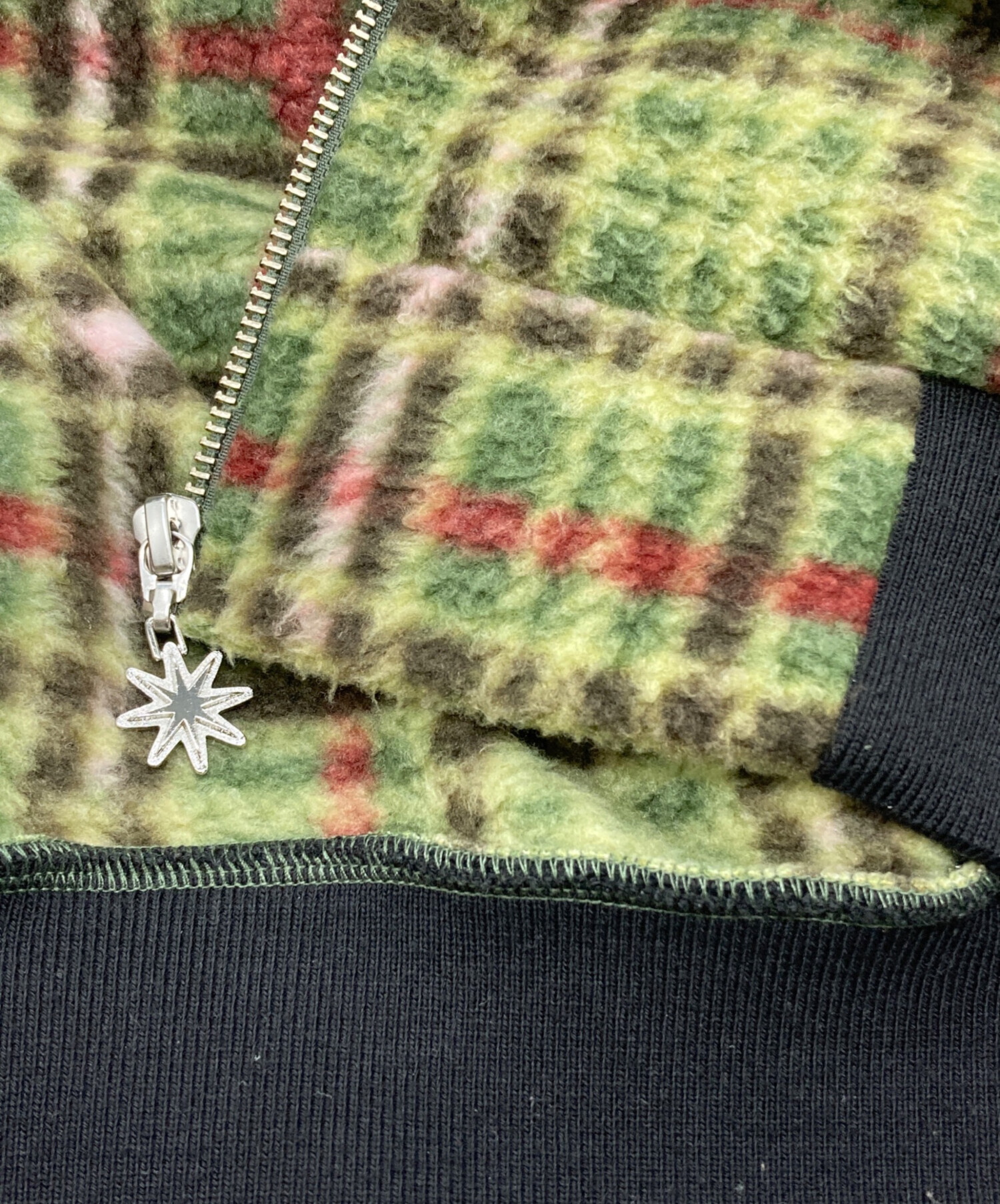 中古・古着通販】BoTT (ボット) FLEECE ZIP HOODIE グリーン サイズ
