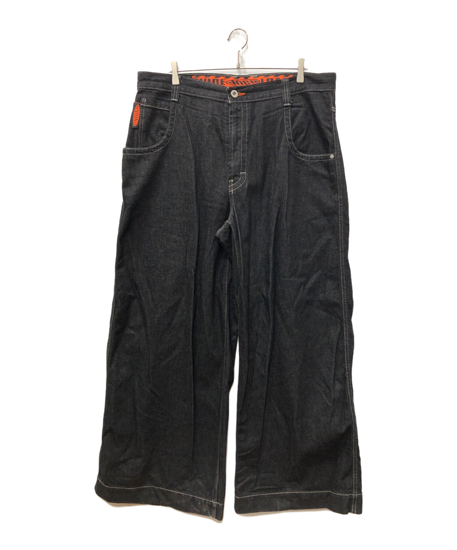 90s jnco jeans 極太デニム　バギーデニム　ブラック 中古・古着通販】JNCO JEANS (ジェーエヌシーオー ジーンズ) WIDE LOAD