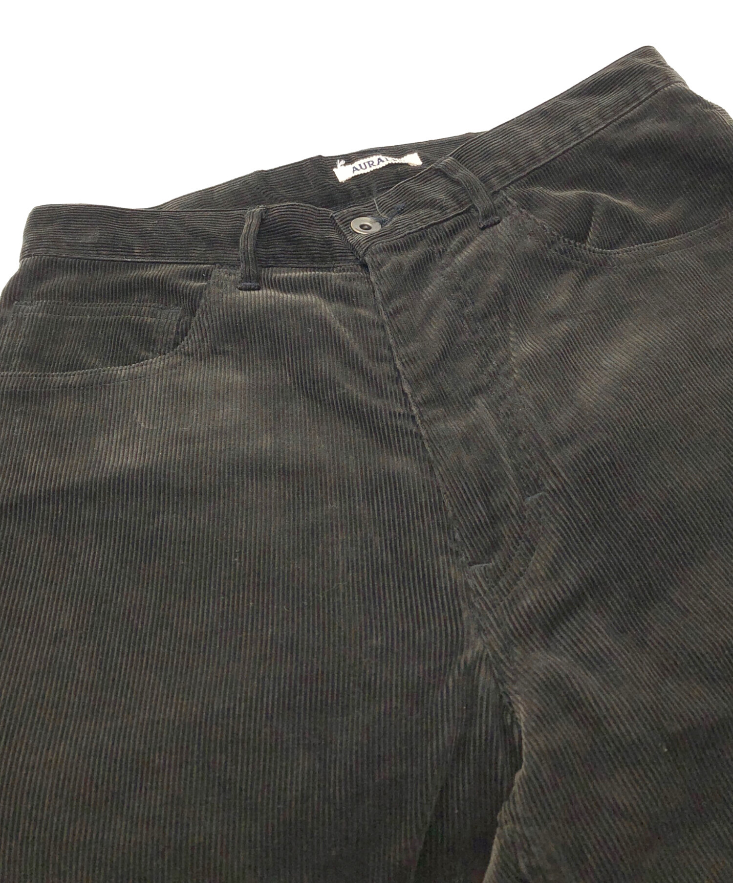 中古・古着通販】AURALEE (オーラリー) FINX CORDUROY PANTS ダーク