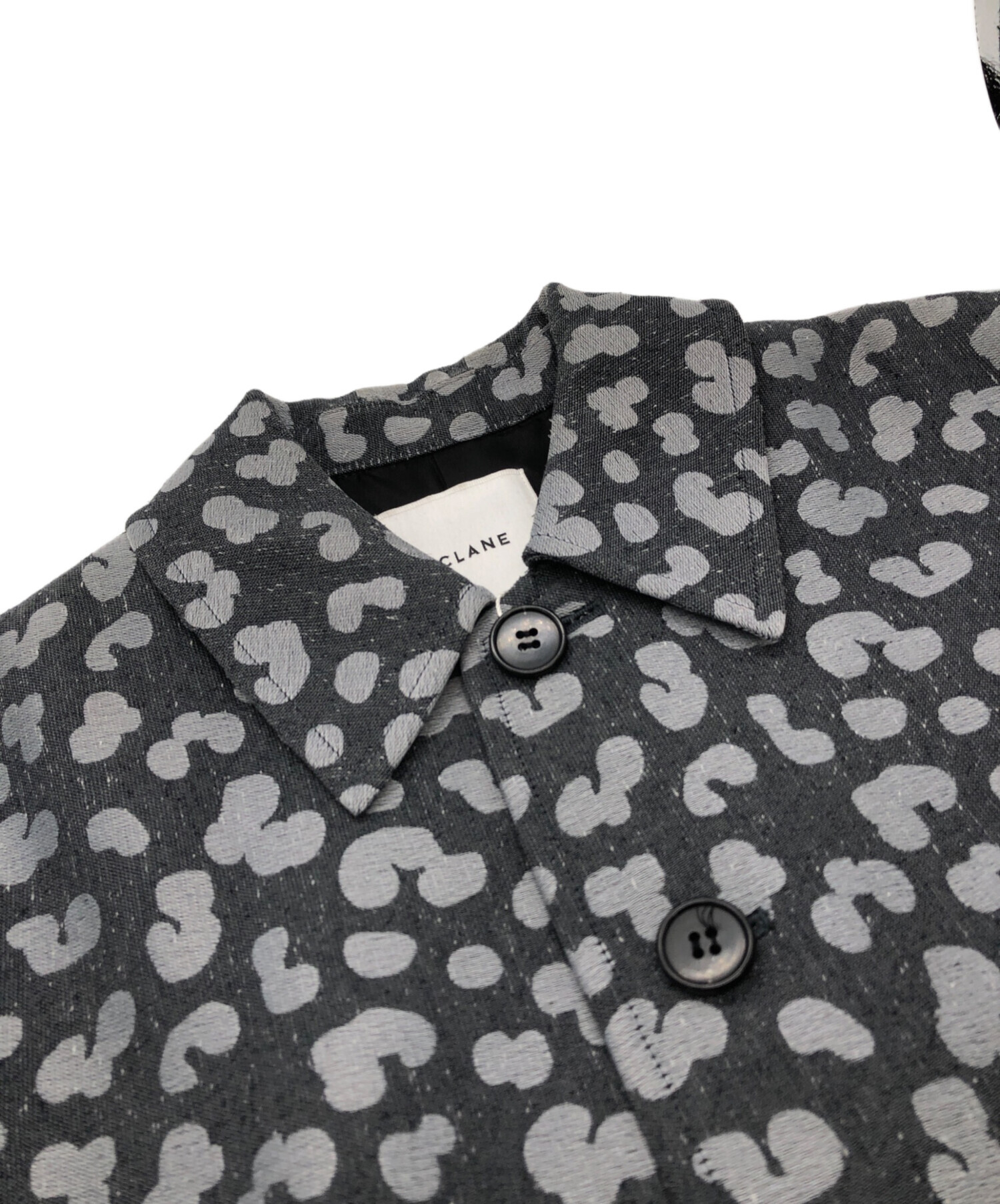 中古・古着通販】CLANE (クラネ) LEOPARD HUNTING JACKET グレー
