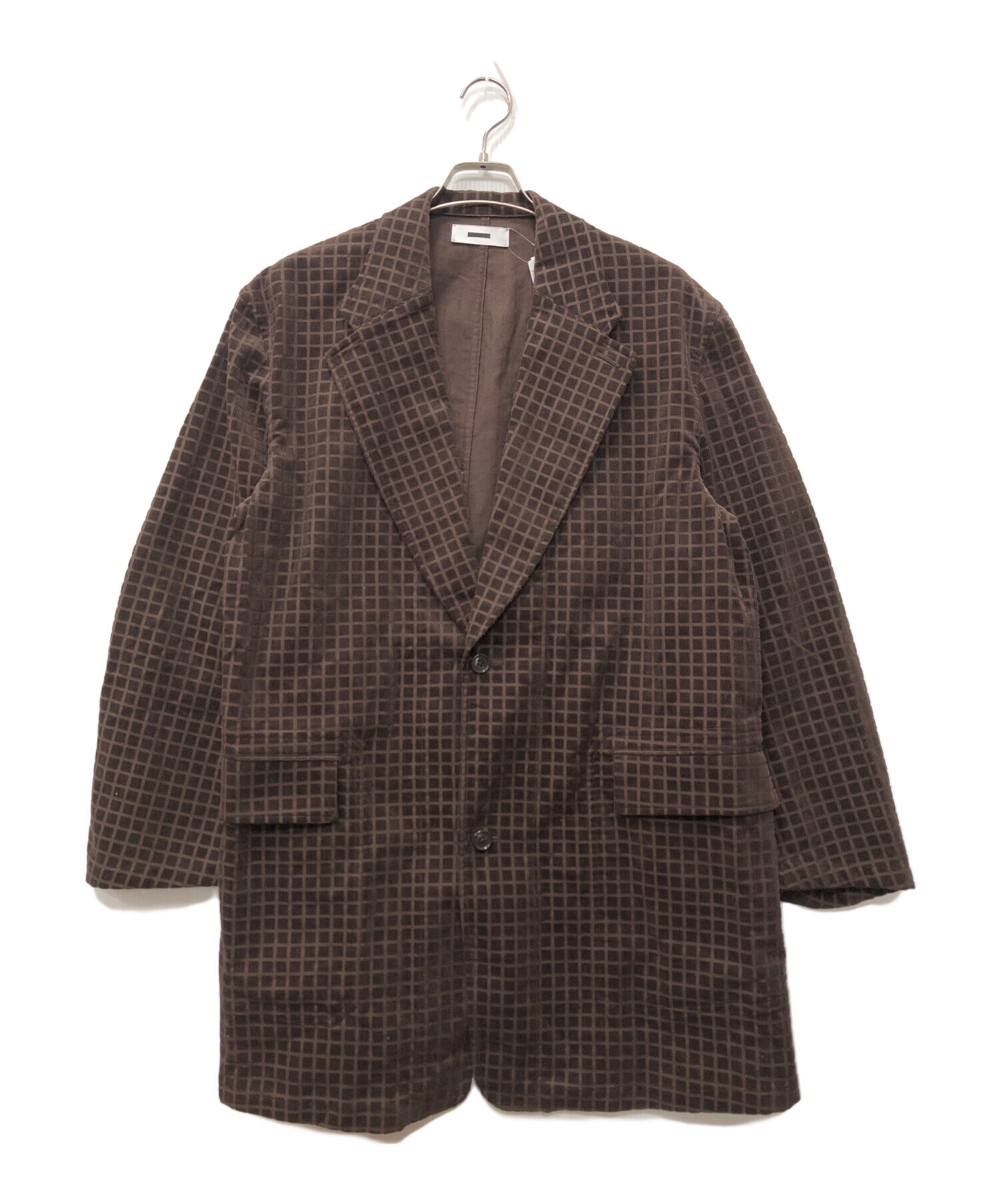 REVERBERATE COVER COAT L'ECHOPPE レショップ 中古・古着通販】REVERBERATE (リバーバレイト) L'ECHOPPE 別注 GRID