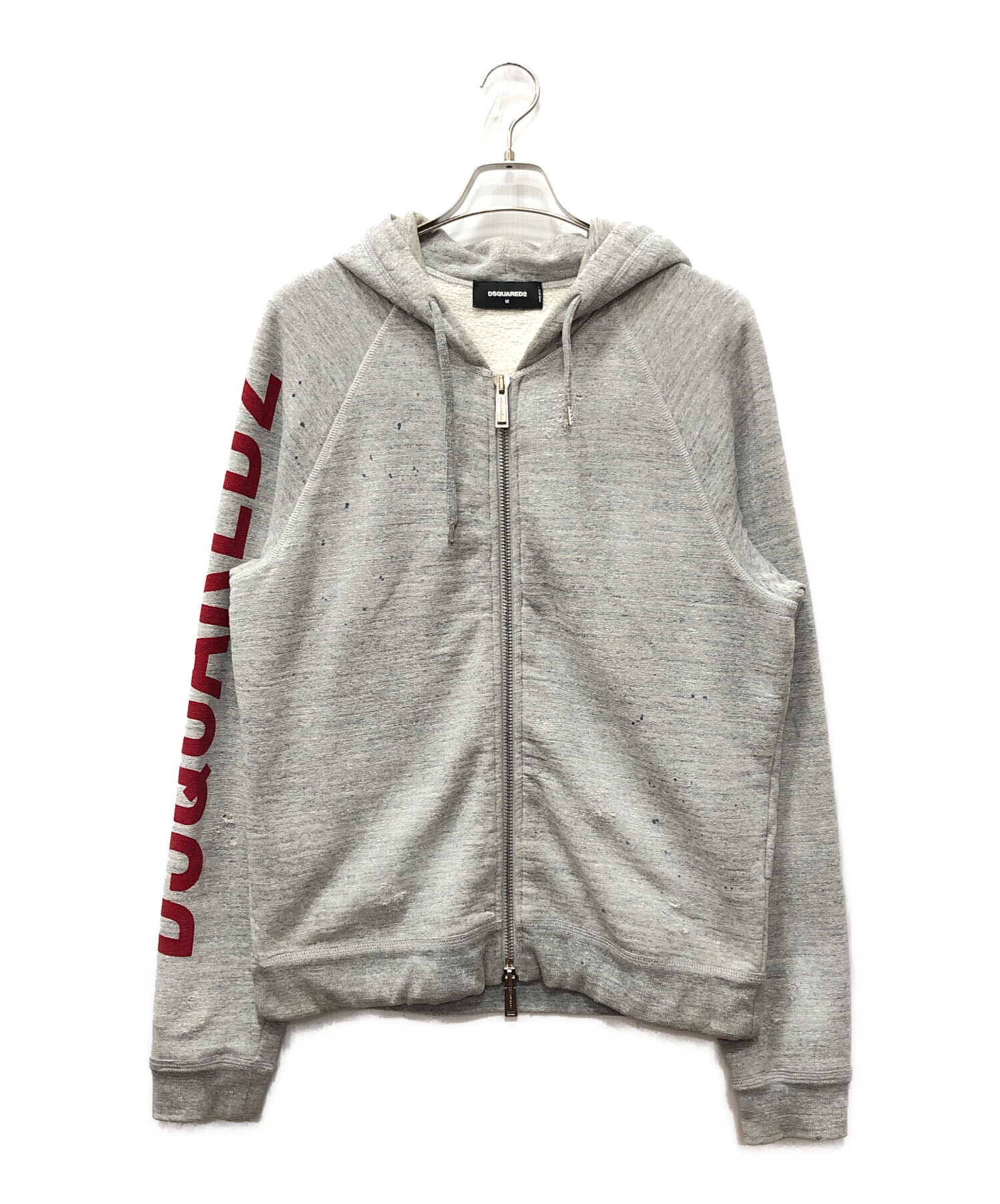 中古・古着通販】DSQUARED2 (ディースクエアード) ダメージ加工ジップ