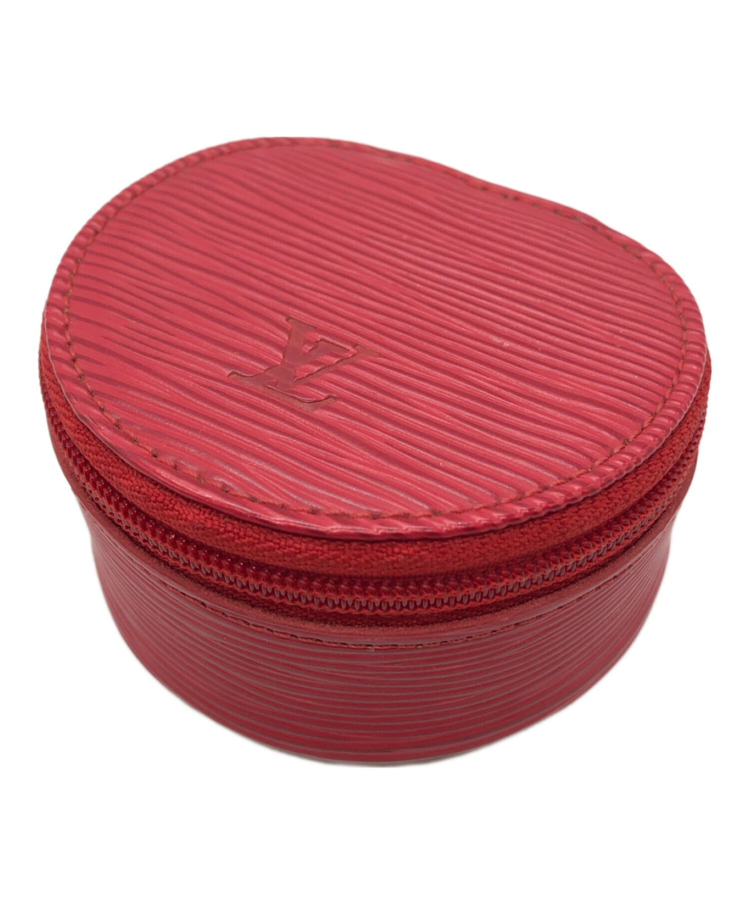 ルイヴィトン エピレザー 赤 ジュエリーケース 中古・古着通販】LOUIS VUITTON (ルイ ヴィトン) ジュエリーケース