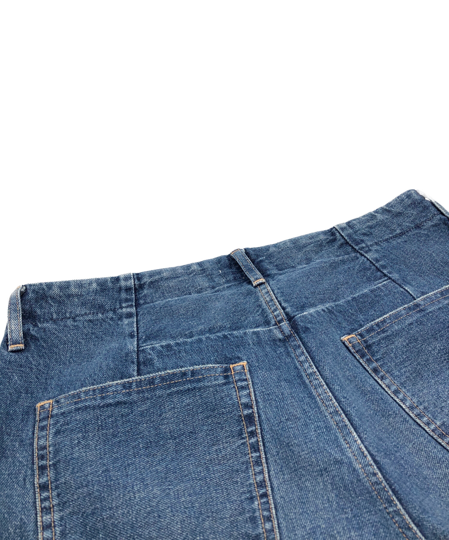 中古・古着通販】TANAKA (タナカ) THE STRAIGHT JEAN TROUSERS ブルー