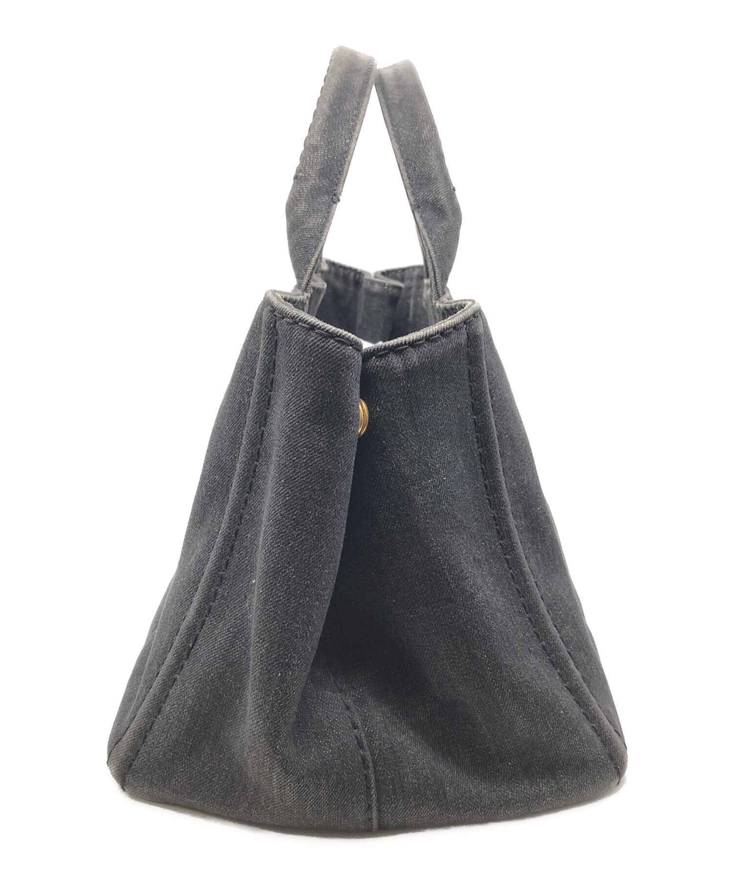 中古・古着通販】PRADA (プラダ) カナパデニム2WAY トートバッグ