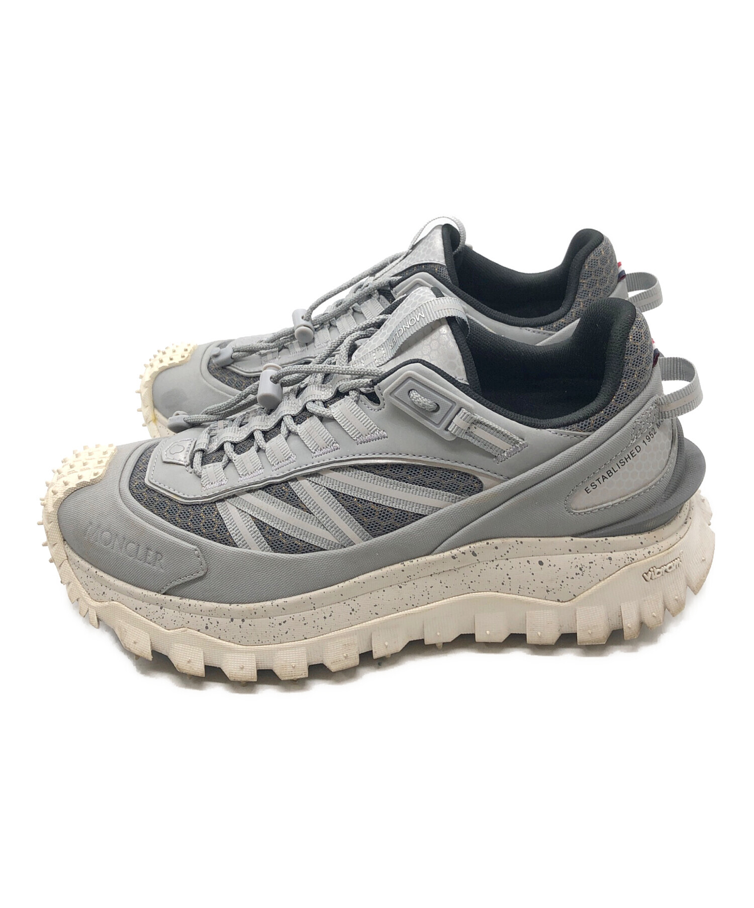 中古・古着通販】MONCLER (モンクレール) TRAILGRIP スニーカー グレー