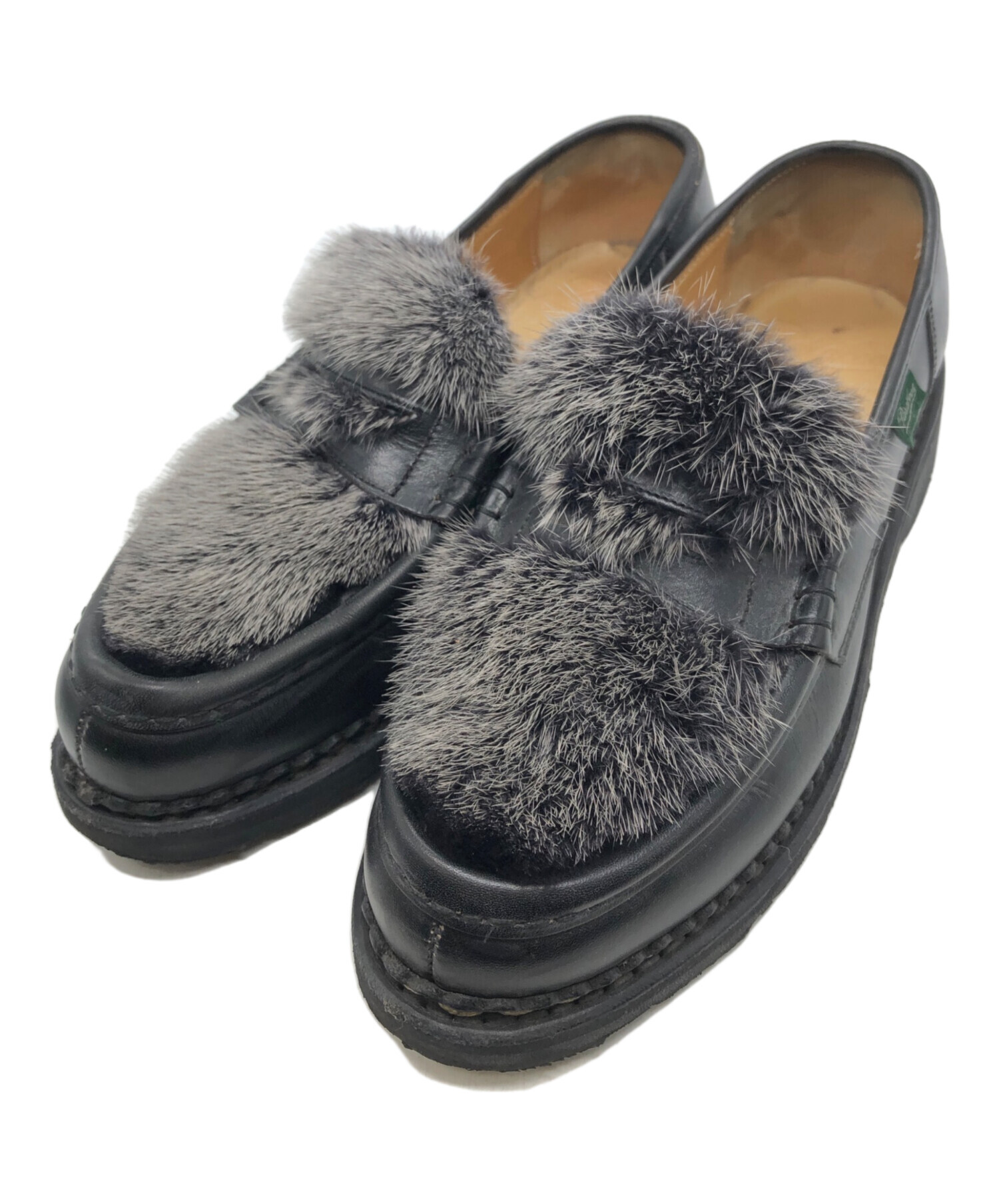 中古・古着通販】PARABOOT (パラブーツ) REIMS MINK ブラック サイズ:4
