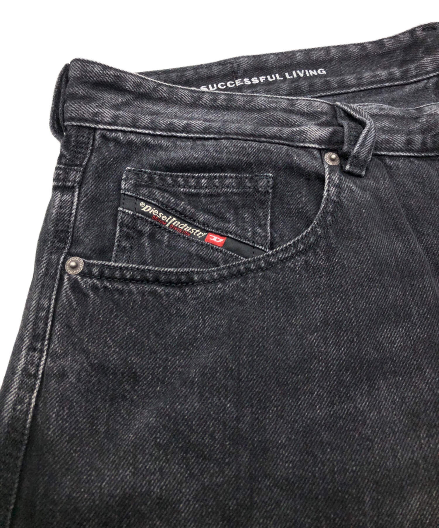中古・古着通販】DIESEL (ディーゼル) D-RISEワイドデニムパンツ
