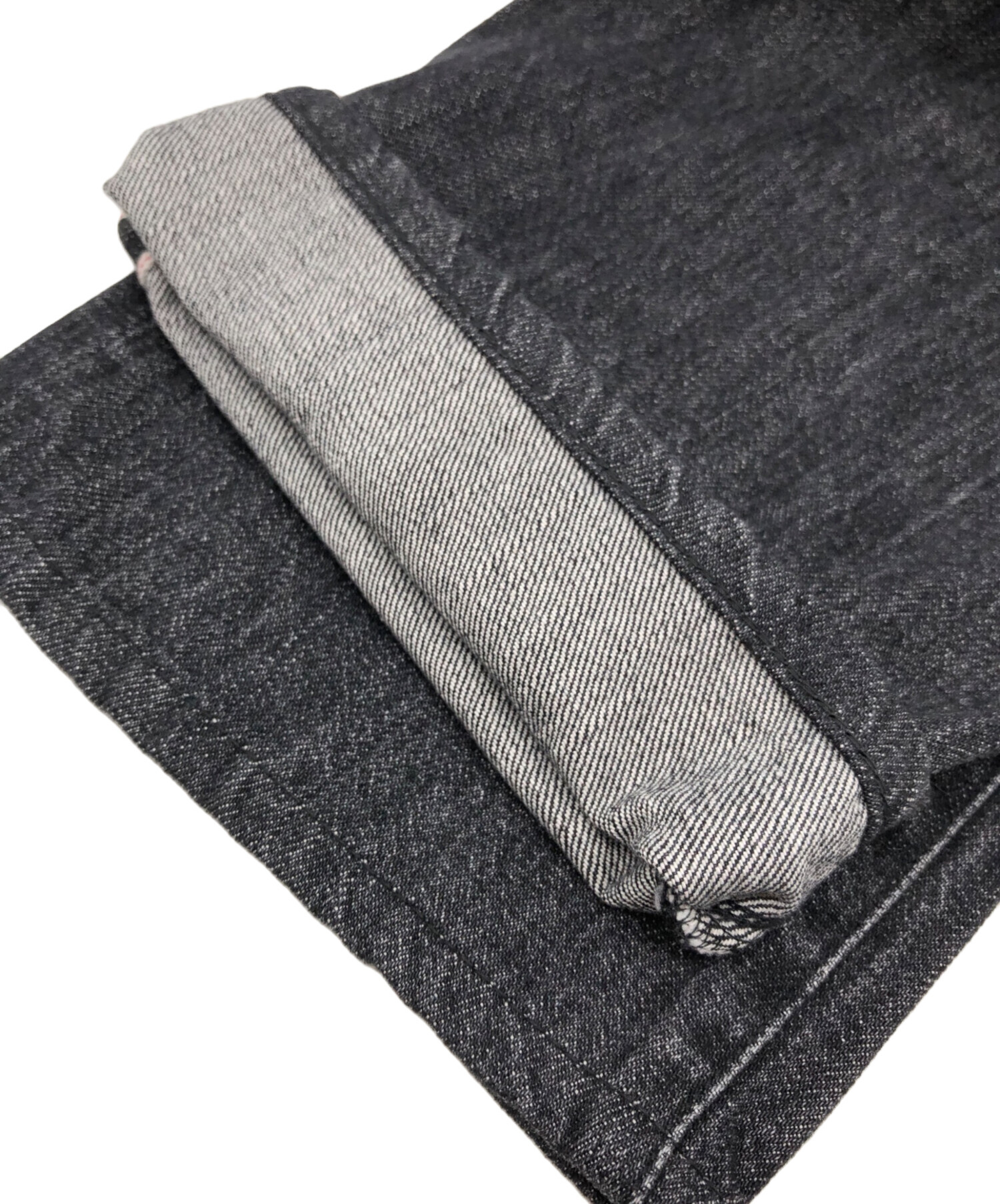 中古・古着通販】OVY (オヴィー) Japan Black Washed Denim Pants
