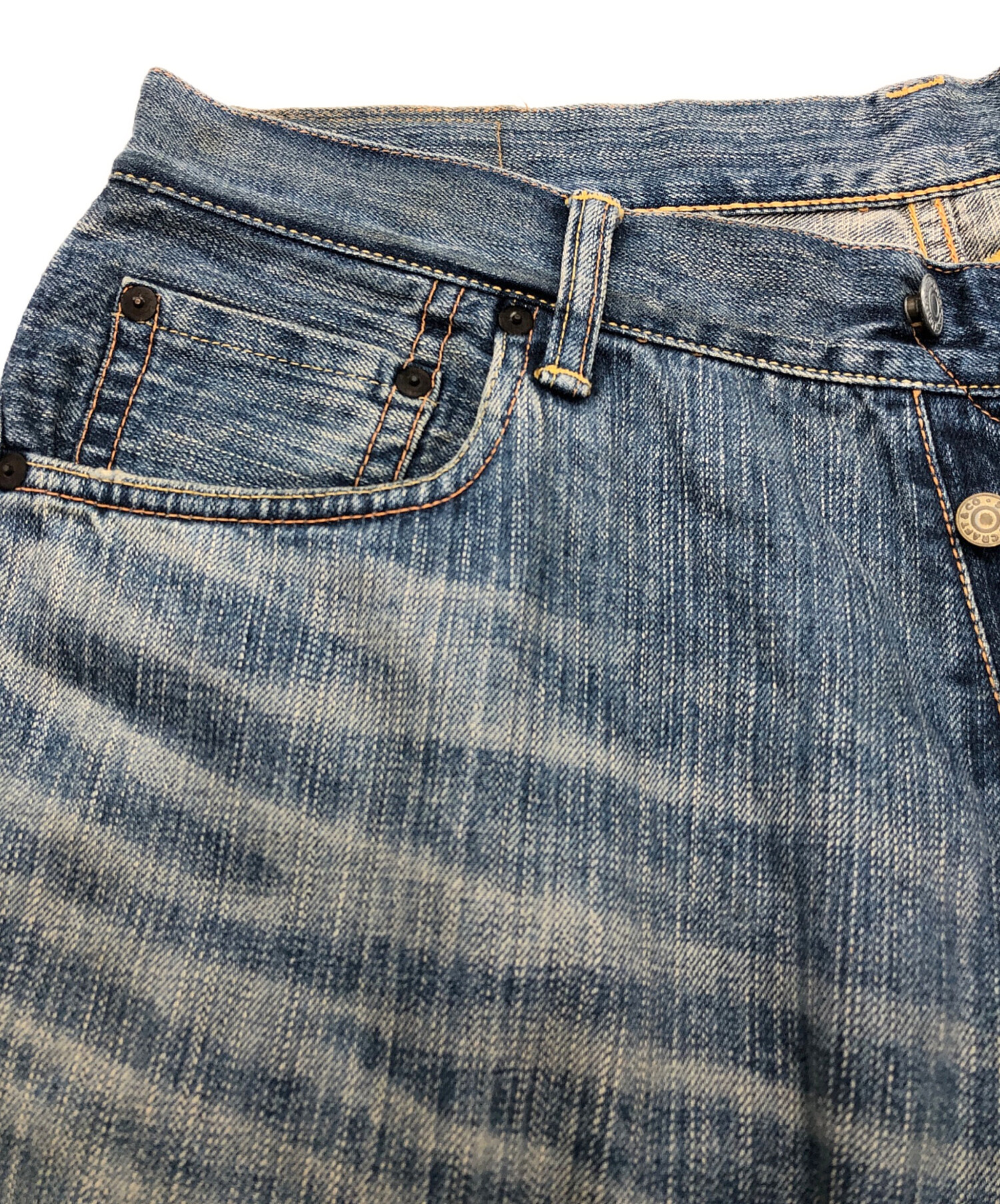 中古・古着通販】EVISU (エヴィス) NO.3バックポケットカモメデニム