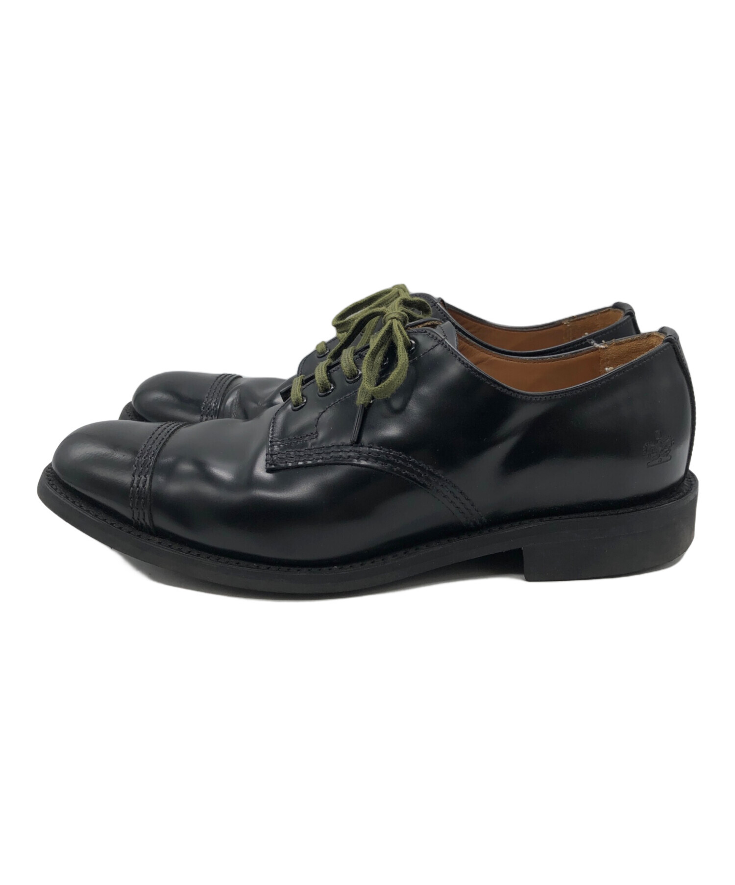 中古・古着通販】SANDERS (サンダース) MILITARY DERBY SHOE ブラック