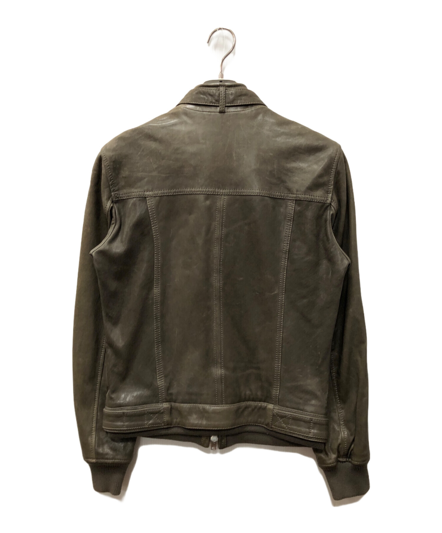 中古・古着通販】DOLCE & GABBANA (ドルチェ＆ガッバーナ) ラムレザー