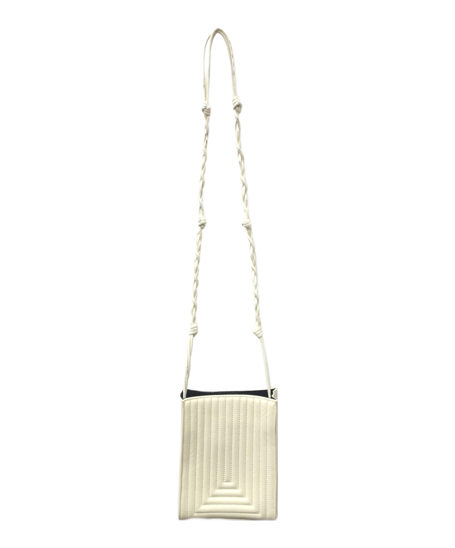 ジルサンダー タングルバッグ　ジャンク品 中古・古着通販】JIL SANDER (ジルサンダー) Tangle スモール ホワイト