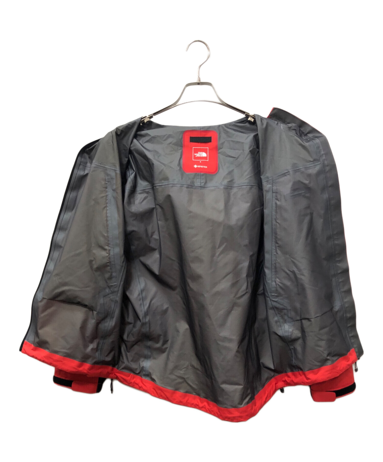 ノースフェイスハイベントグレーレッド灰赤ストームライダージャケットパーカ 中古・古着通販】THE NORTH FACE (ザ ノース フェイス) クライムライト