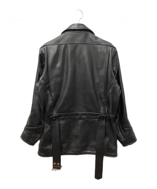 中古・古着通販】VANSON (バンソン) J 3/4 カーコート ブラック サイズ