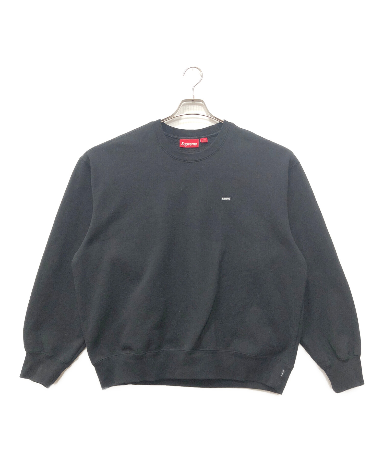 Supreme - Small Box Crewneck Lサイズ 中古・古着通販】SUPREME (シュプリーム) Small Box Crewneck ブラック
