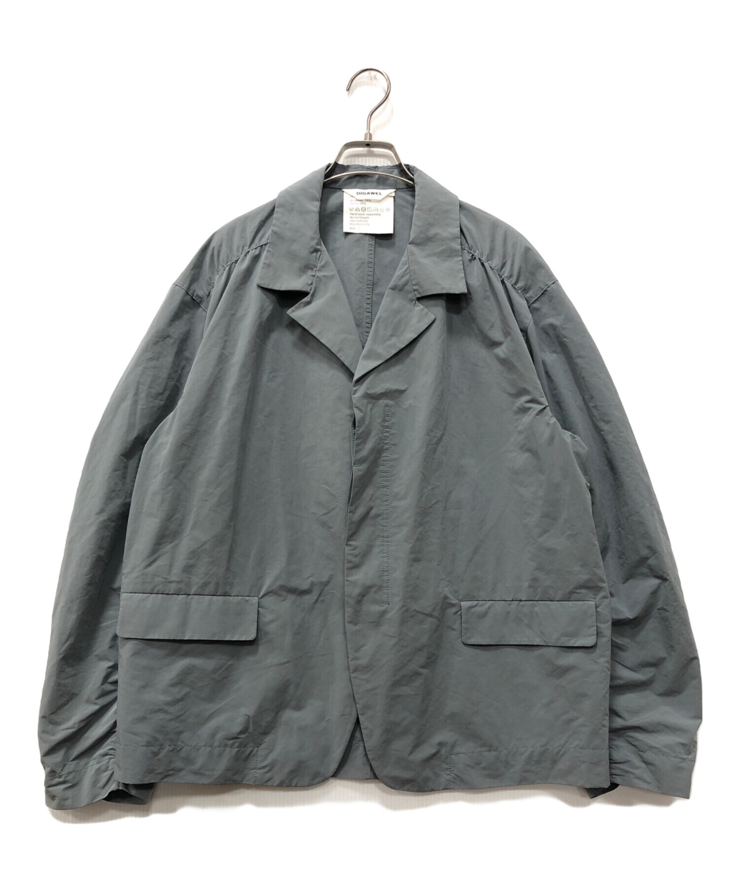 DIGAWEL ディガウェル 羽織 ジャケット 中古・古着通販】digawel (ディガウェル) Puckering jacket/パッカ