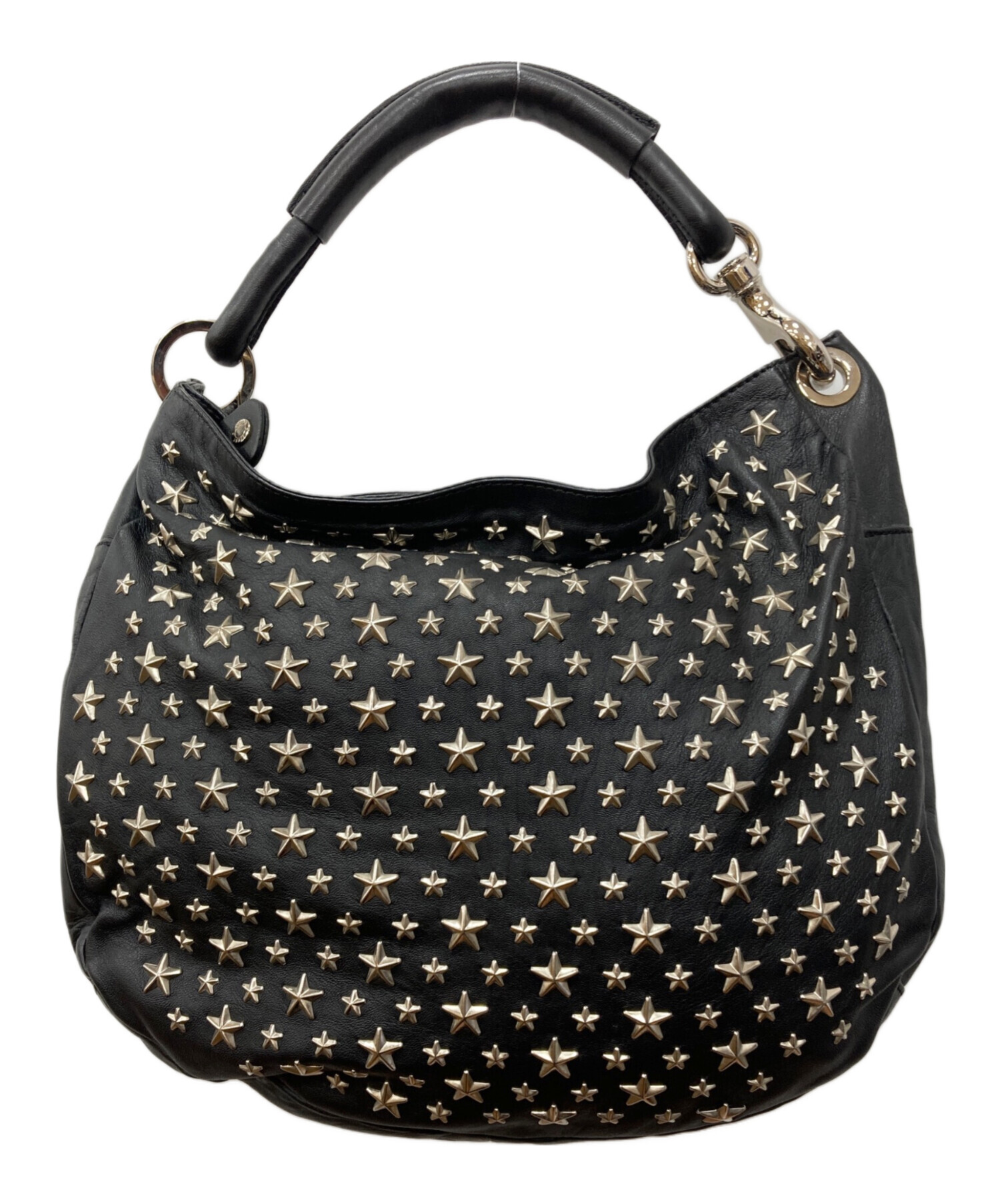 中古・古着通販】JIMMY CHOO (ジミーチュウ) スタッズワンハンドル