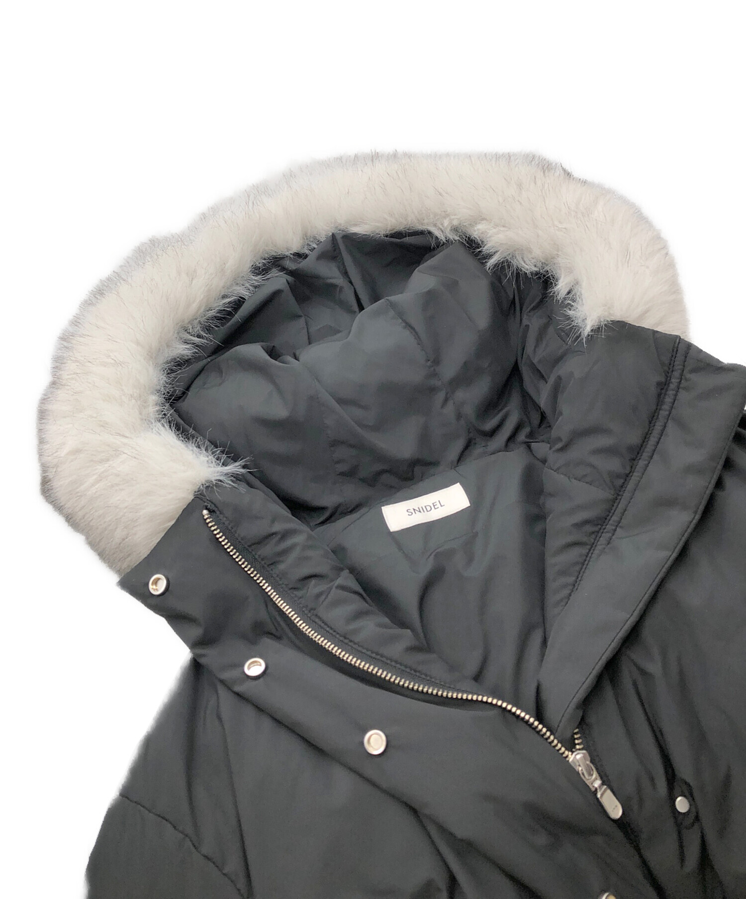 中古・古着通販】Snidel (スナイデル) 西川フードファーショートダウン 