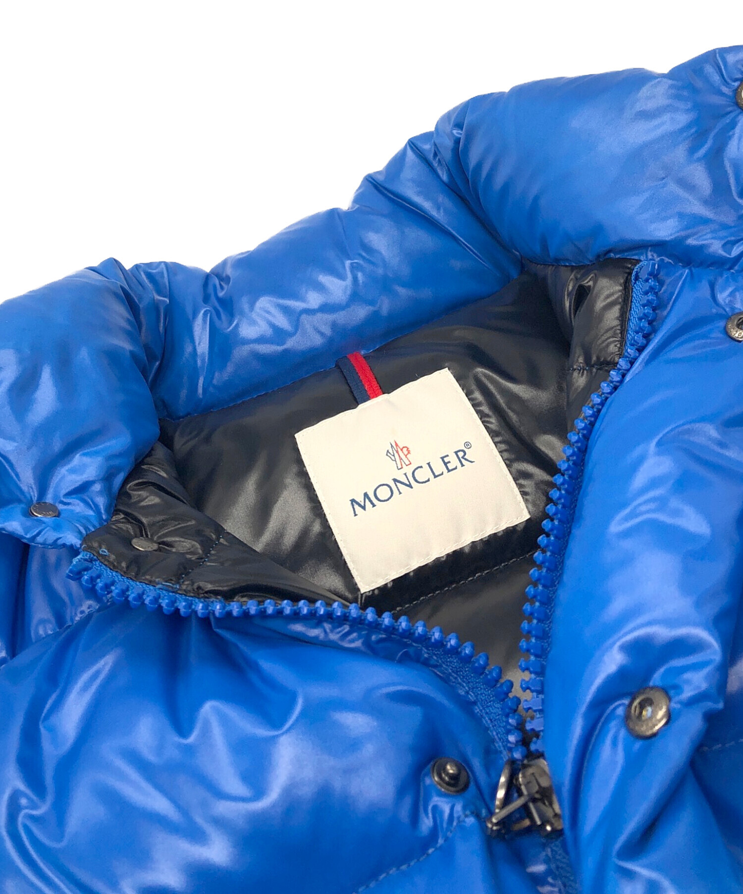 MONCLER 犬服 青 サイズ1 ダウンジャケット 中古・古着通販】MONCLER (モンクレール) EVEREST ダウンジャケット