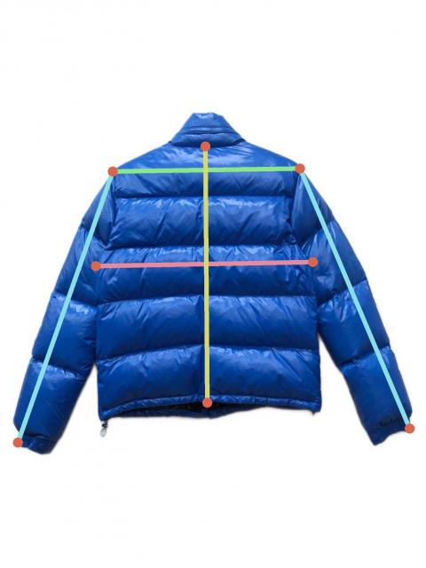 Moncler エバーダウンジャケット　青 中古・古着通販】MONCLER (モンクレール) EVEREST ダウンジャケット