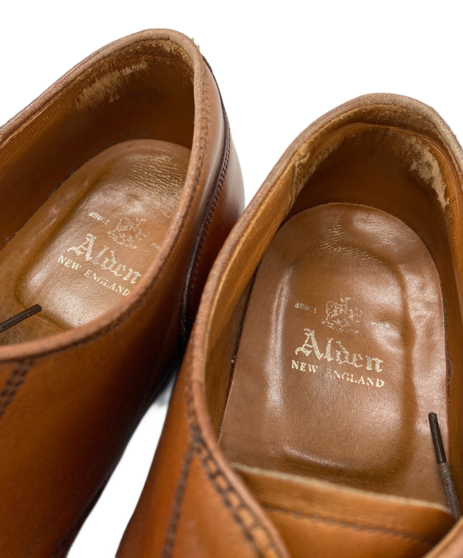 中古・古着通販】Alden (オールデン) Uチップシューズ ブラウン サイズ