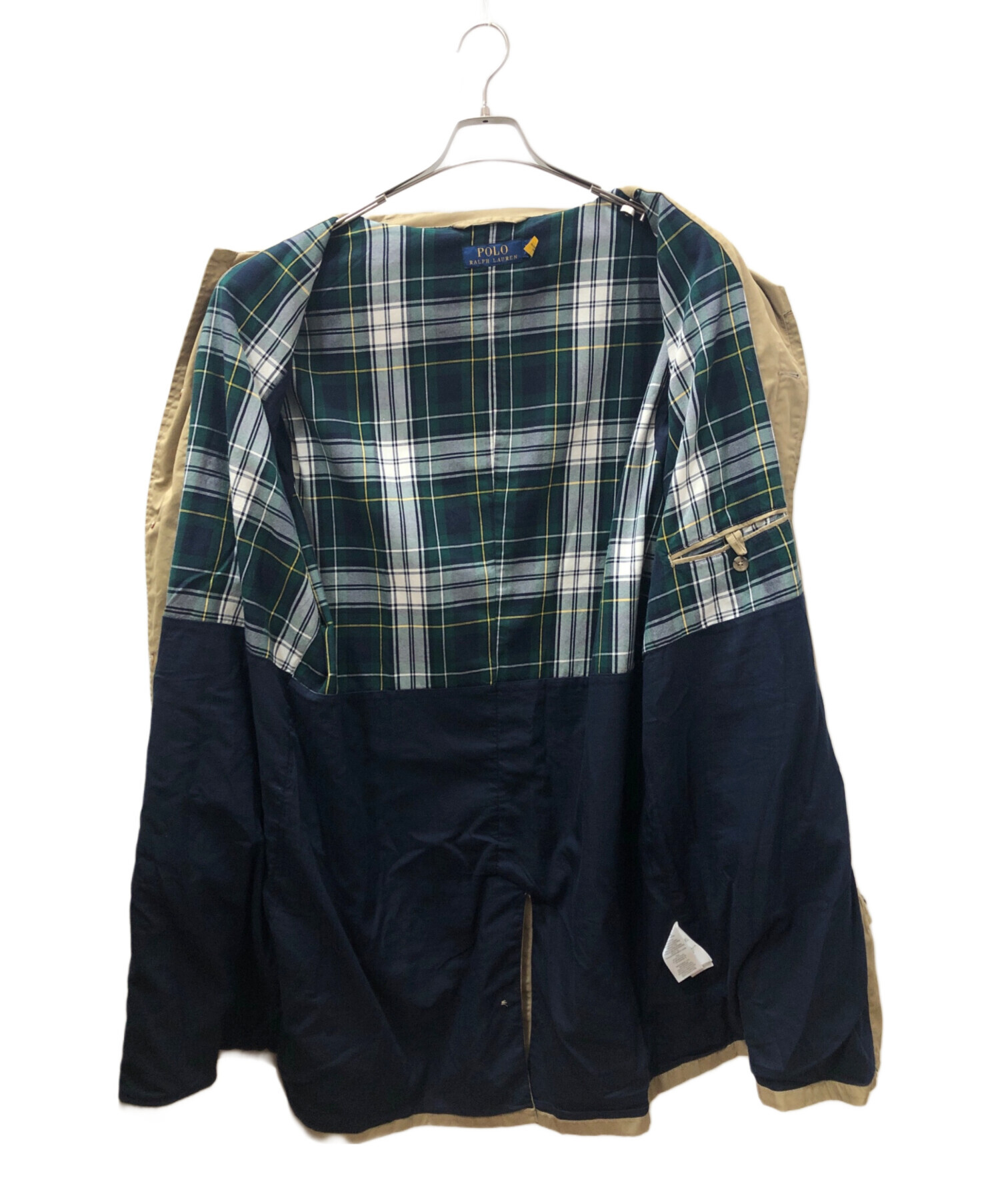 H5611◾️ラクビー　ラルフローレン　コットンステンカラーコート　Y2K 中古・古着通販】POLO RALPH LAUREN (ポロ・ラルフローレン) ステン