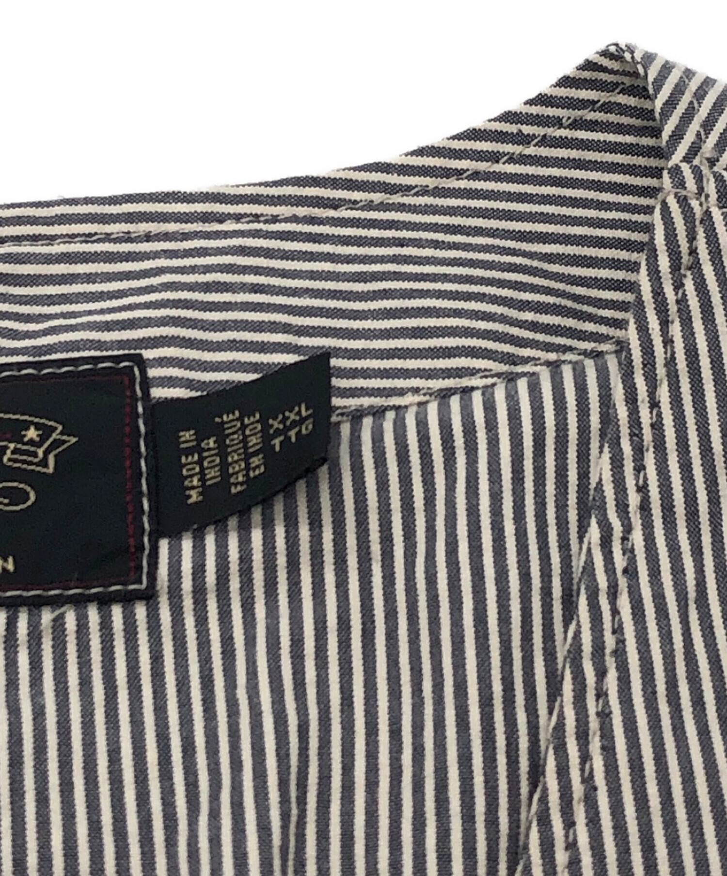 中古・古着通販】RRL (ダブルアールエル) コットンワークベスト グレー
