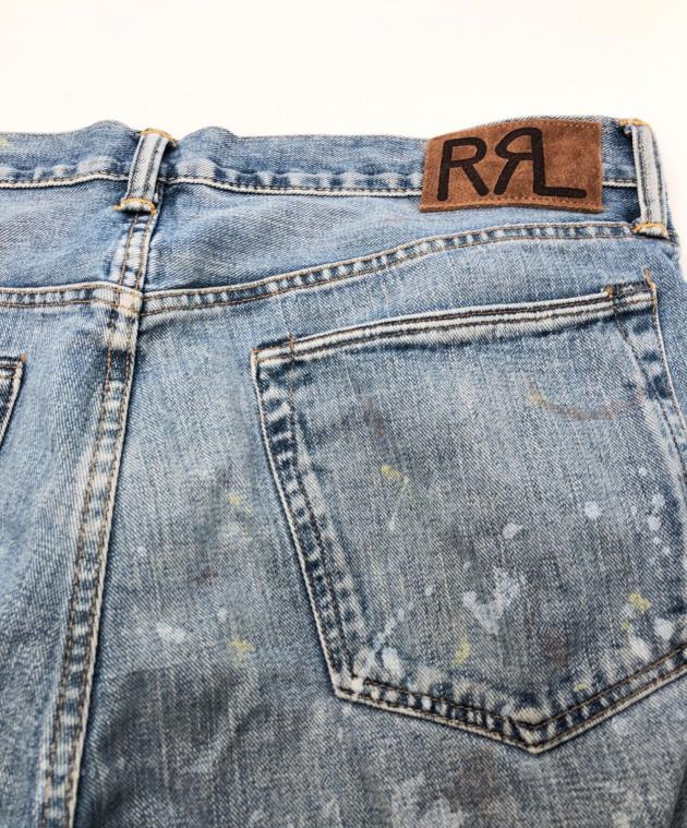 中古・古着通販】RRL (ダブルアールエル) ペンキ加工デニムパンツ