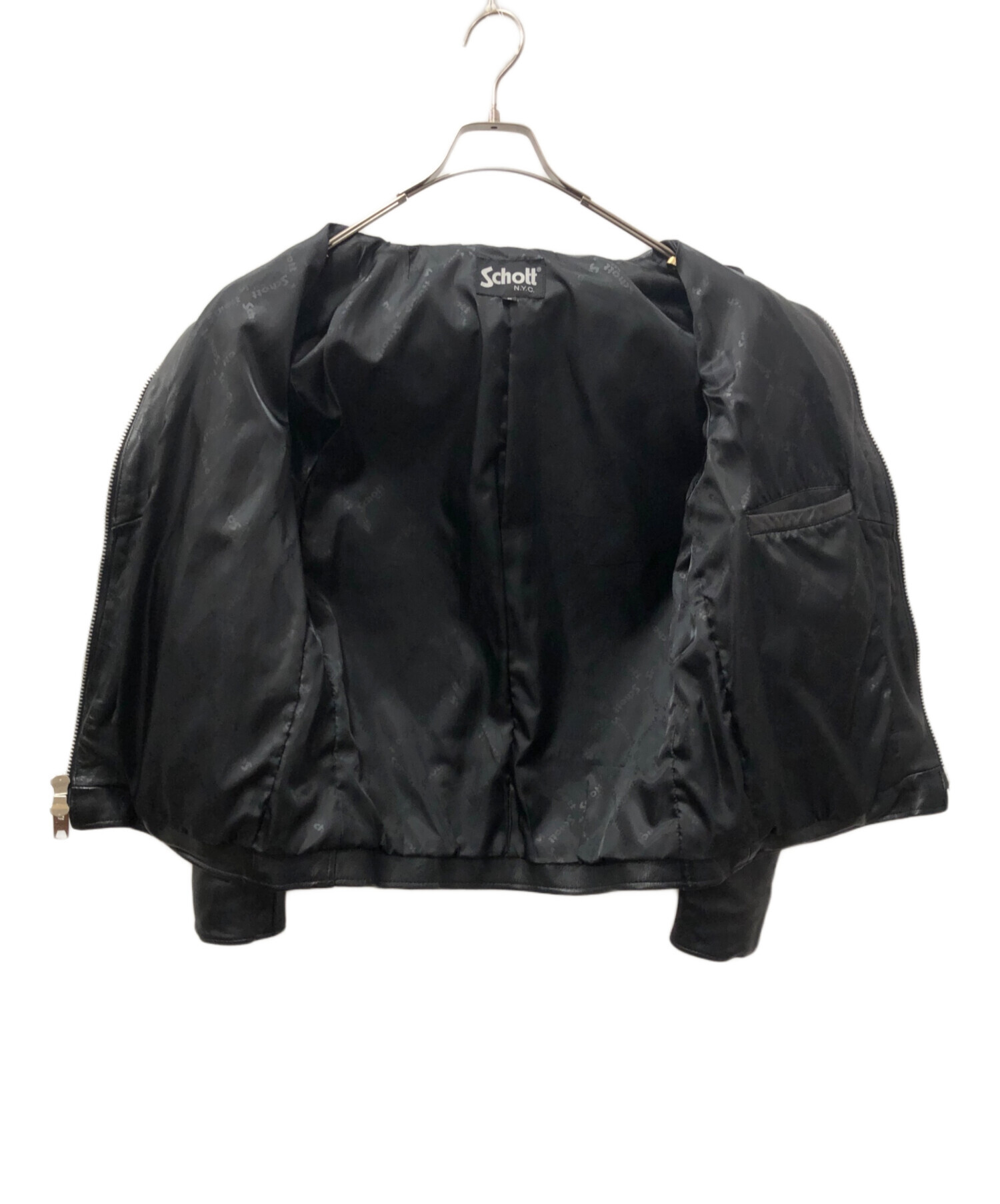 中古・古着通販】Schott (ショット) ラムレザーシングルライダース