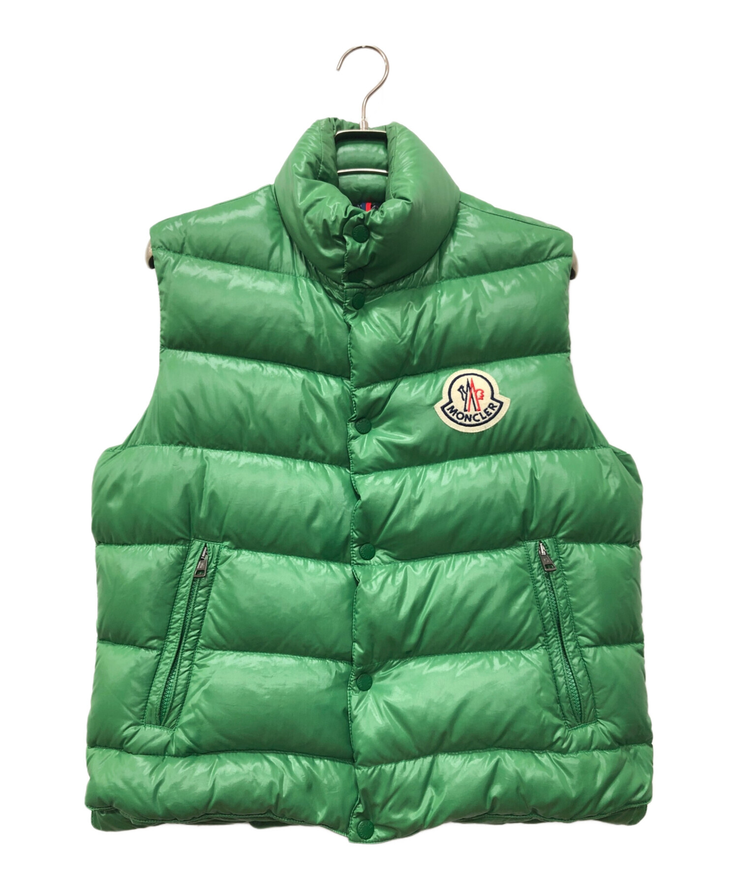 中古・古着通販】MONCLER (モンクレール) TIBET ダウンベスト グリーン