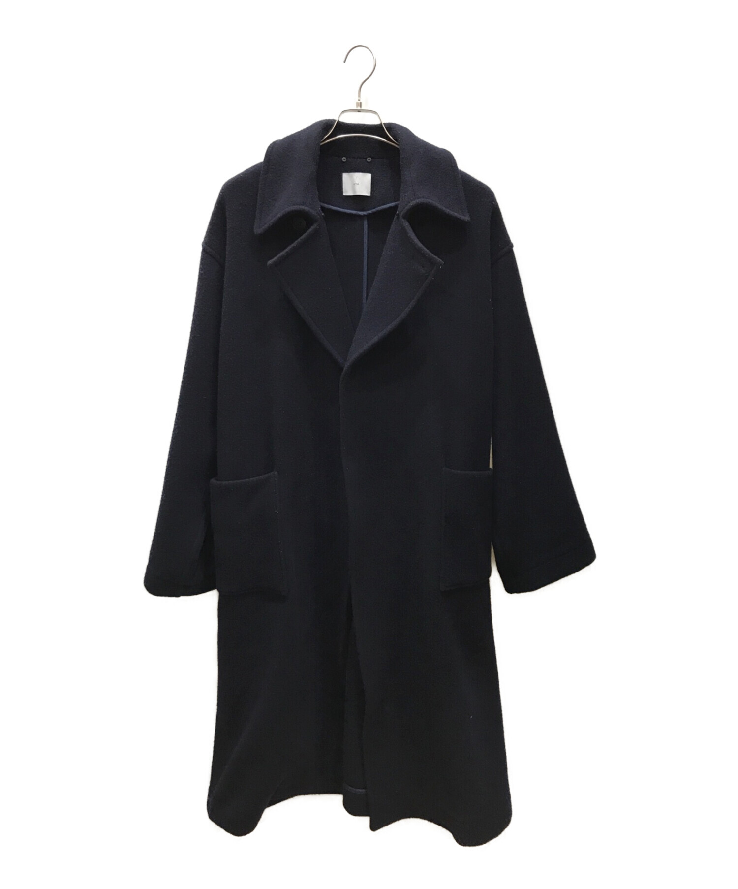 ATHA アタ 19AW DOUBLE MELTON MAXI COAT ダブルメルトンマキシ ATHA アタ 19AW DOUBLE MELTON MAXI COAT ダブルメルトンマキシ
