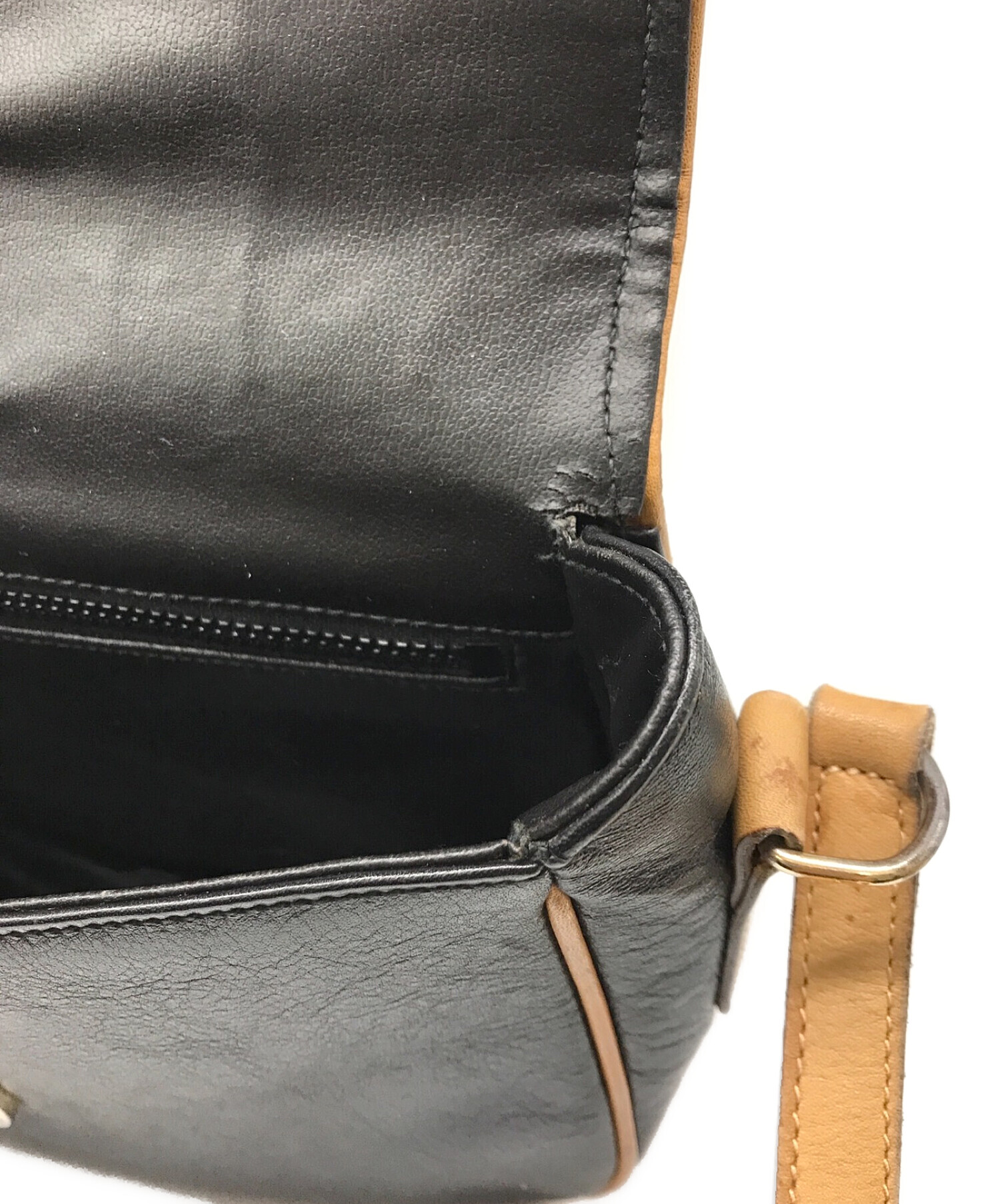 中古・古着通販】CELINE (セリーヌ) バイカラーブルゾンミニショルダー