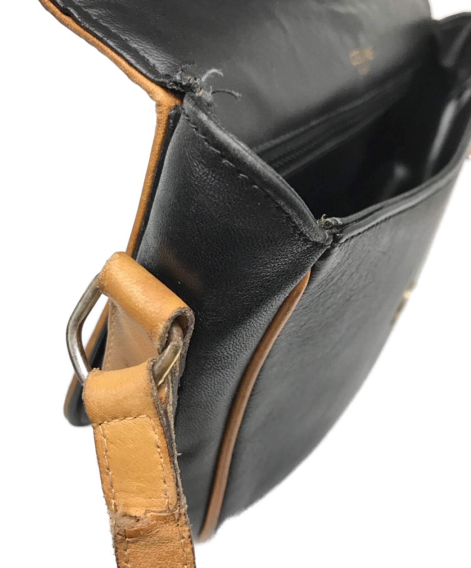 中古・古着通販】CELINE (セリーヌ) バイカラーブルゾンミニショルダー