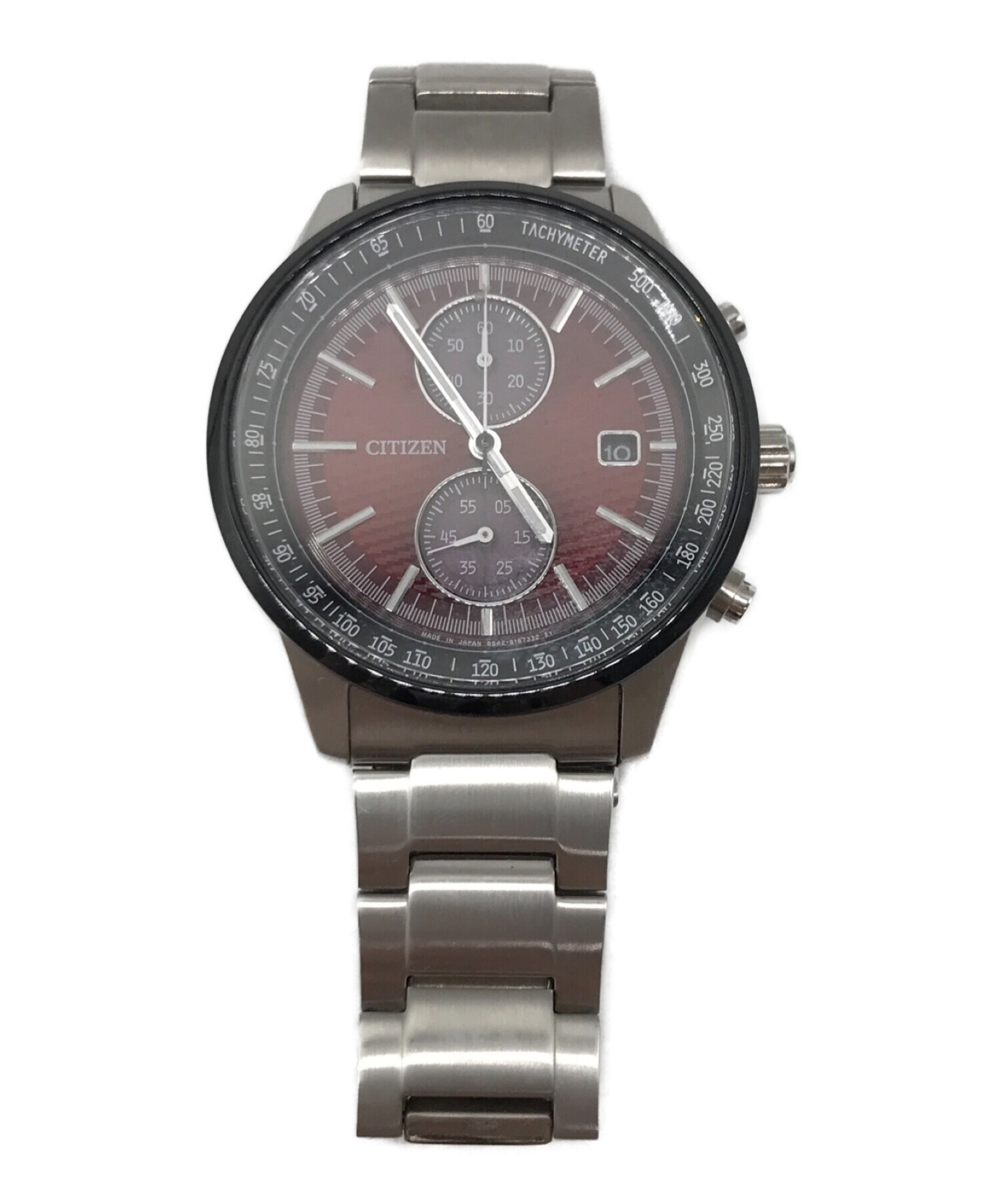 中古・古着通販】CITIZEN (シチズン) クロノグラフ エコドライブ 