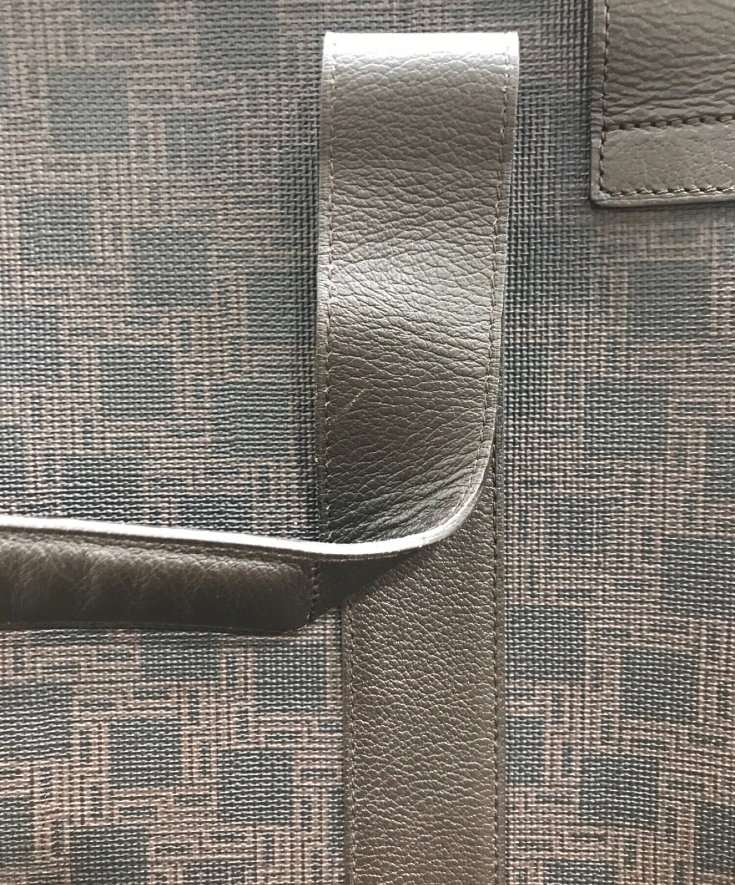 中古・古着通販】dunhill (ダンヒル) モノグラムトートバッグ ブラウン