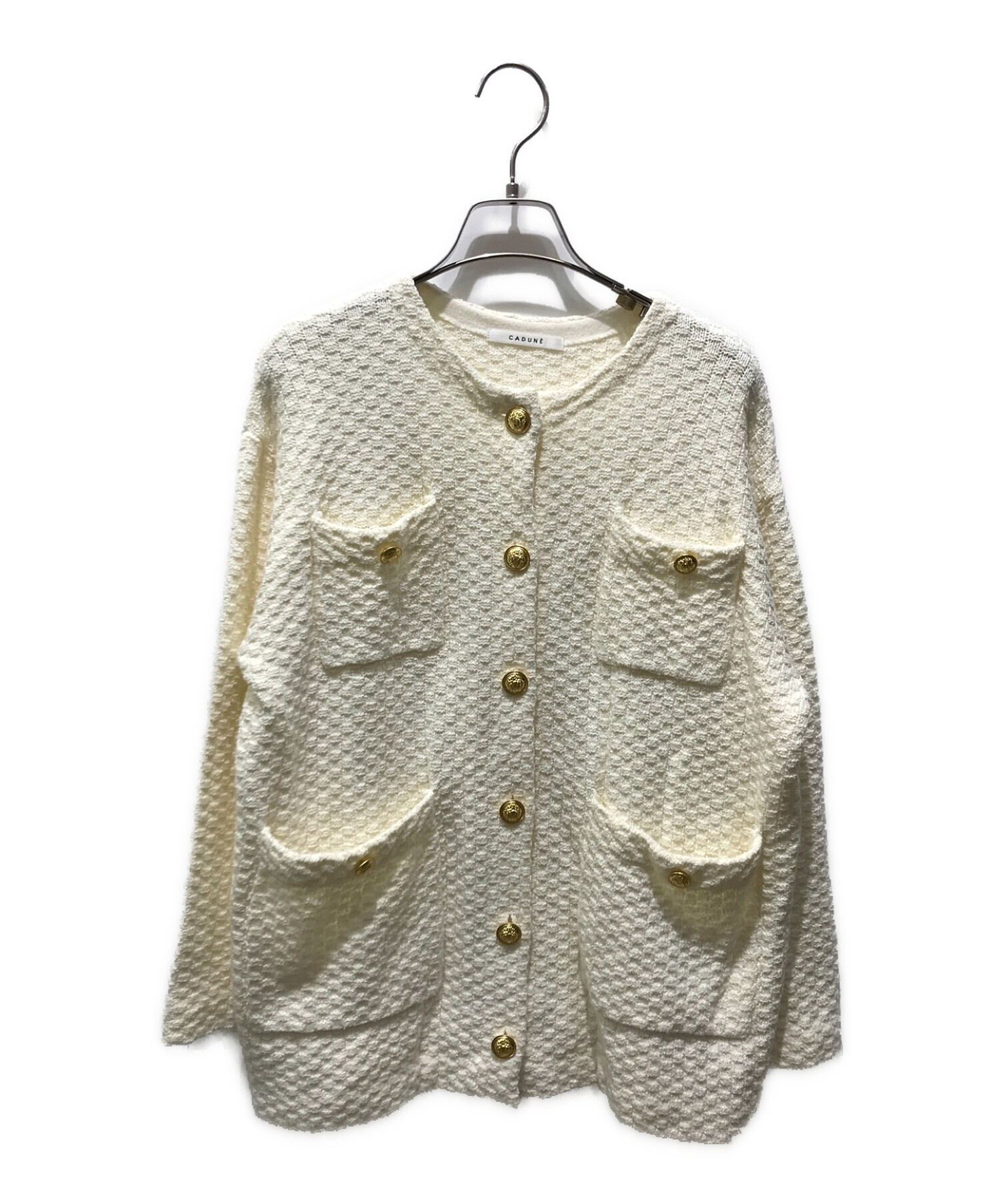 CADUNE カデュネ ツイードジャケット しましま⭐︎CADUNE（カデュネ