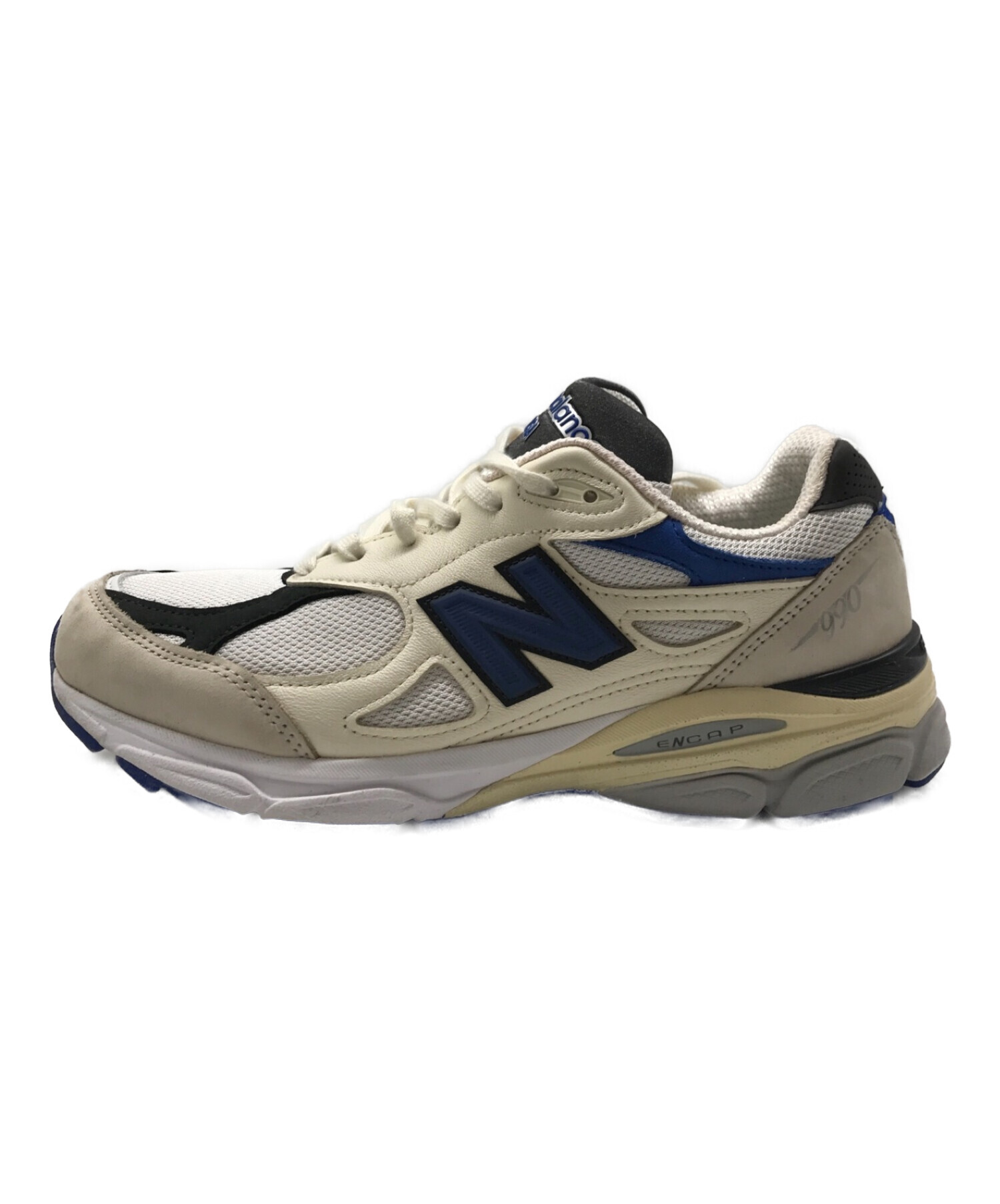 ニューバランス M990V3 ホワイト/ブルー(M990WB3) 国内11月23日発売予定】ニューバランス M990V3 バイ テディ