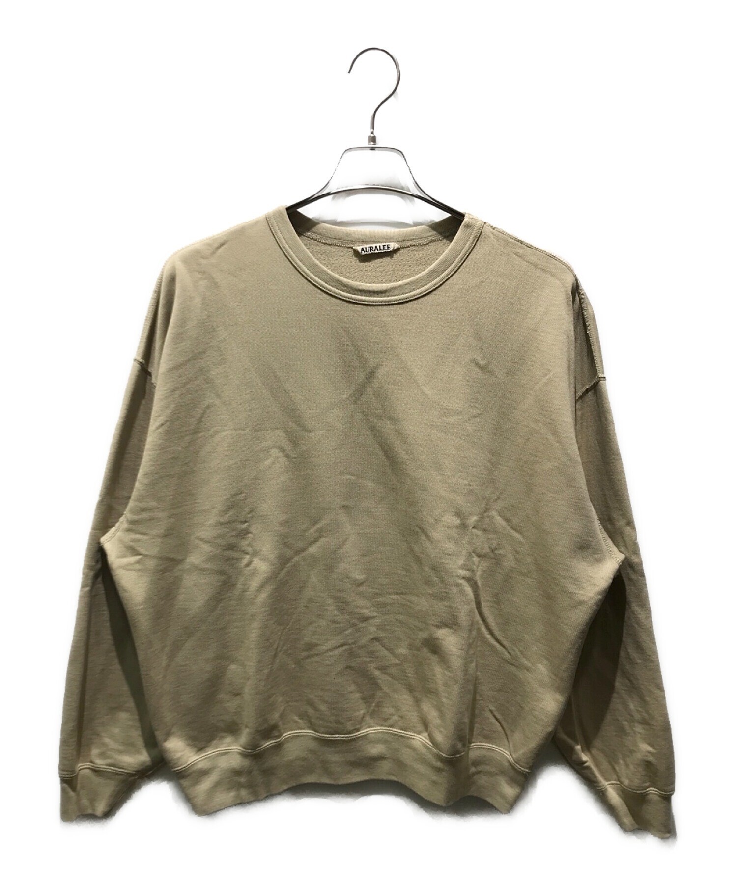 AURALEE SUPER SOFT SWEAT BIG P/O 4 SOFT SWEAT SUPER Sweat Soft (メンズ