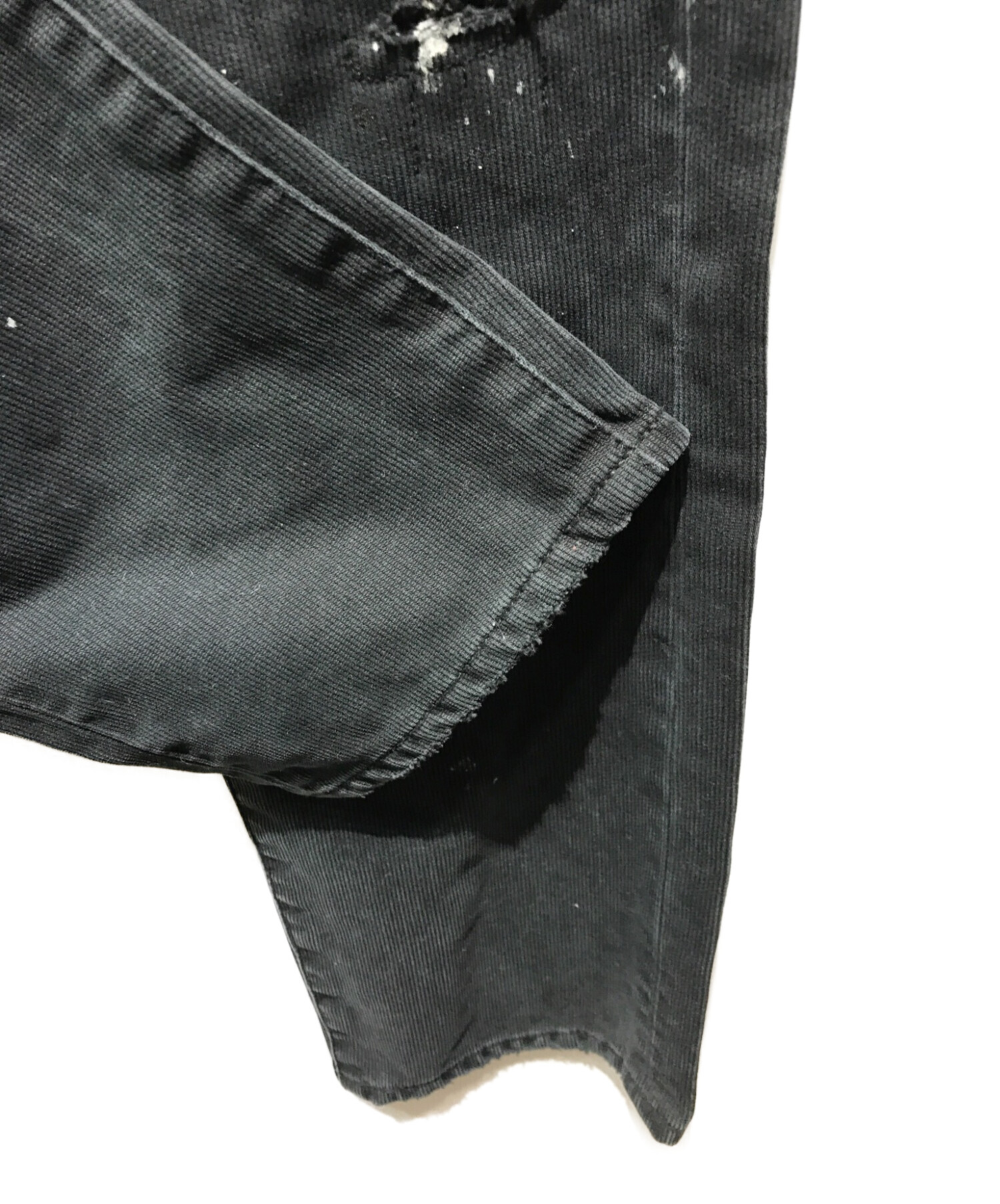 デニムバイヴァンキッシュフラグメント　ダメージ加工/コーデュロイパンツ Lサイズ デニムバイヴァンキッシュフラグメント ダメージ加工/コーデュロイ