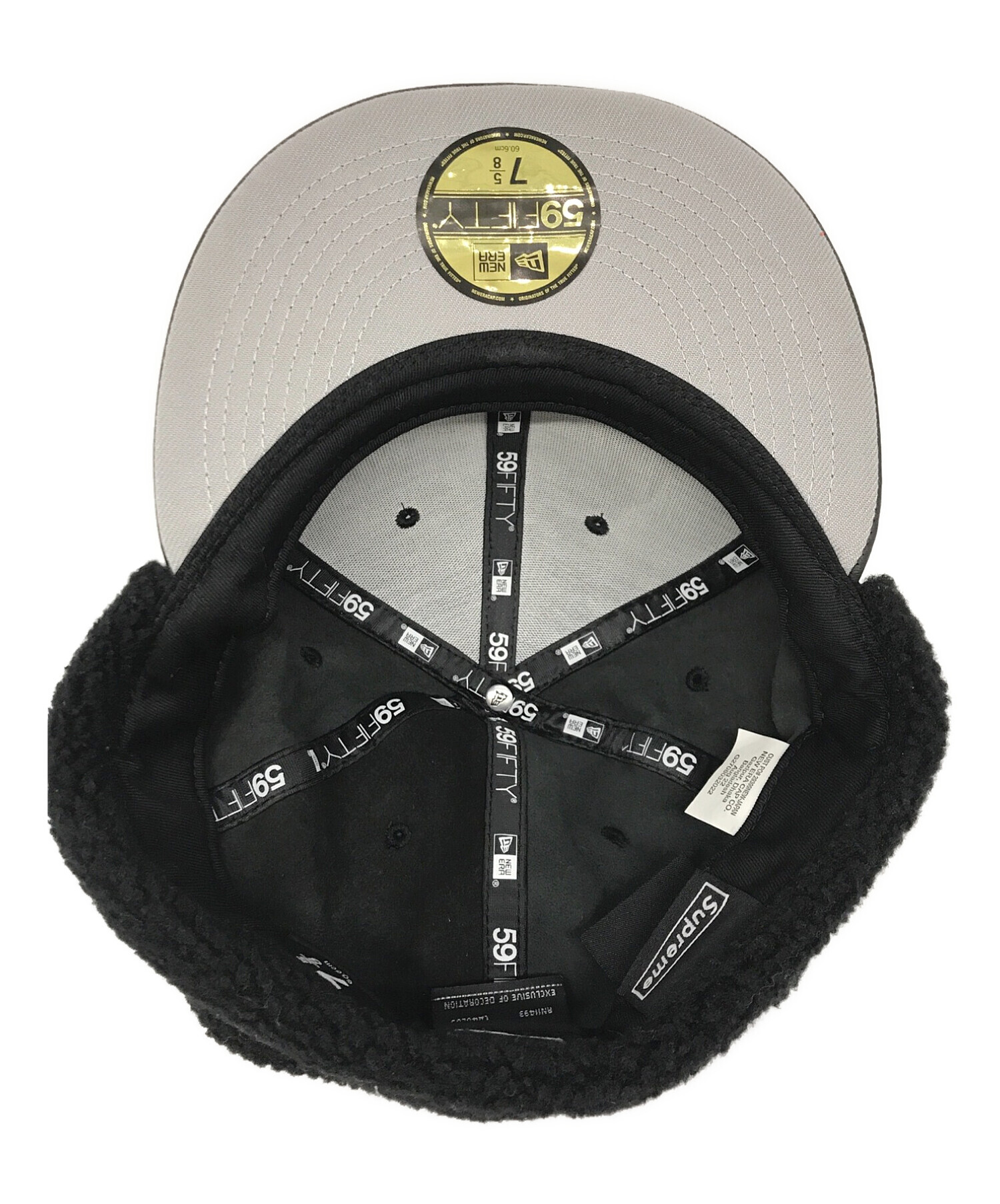 中古・古着通販】SUPREME (シュプリーム) Leather Earflap Box Logo